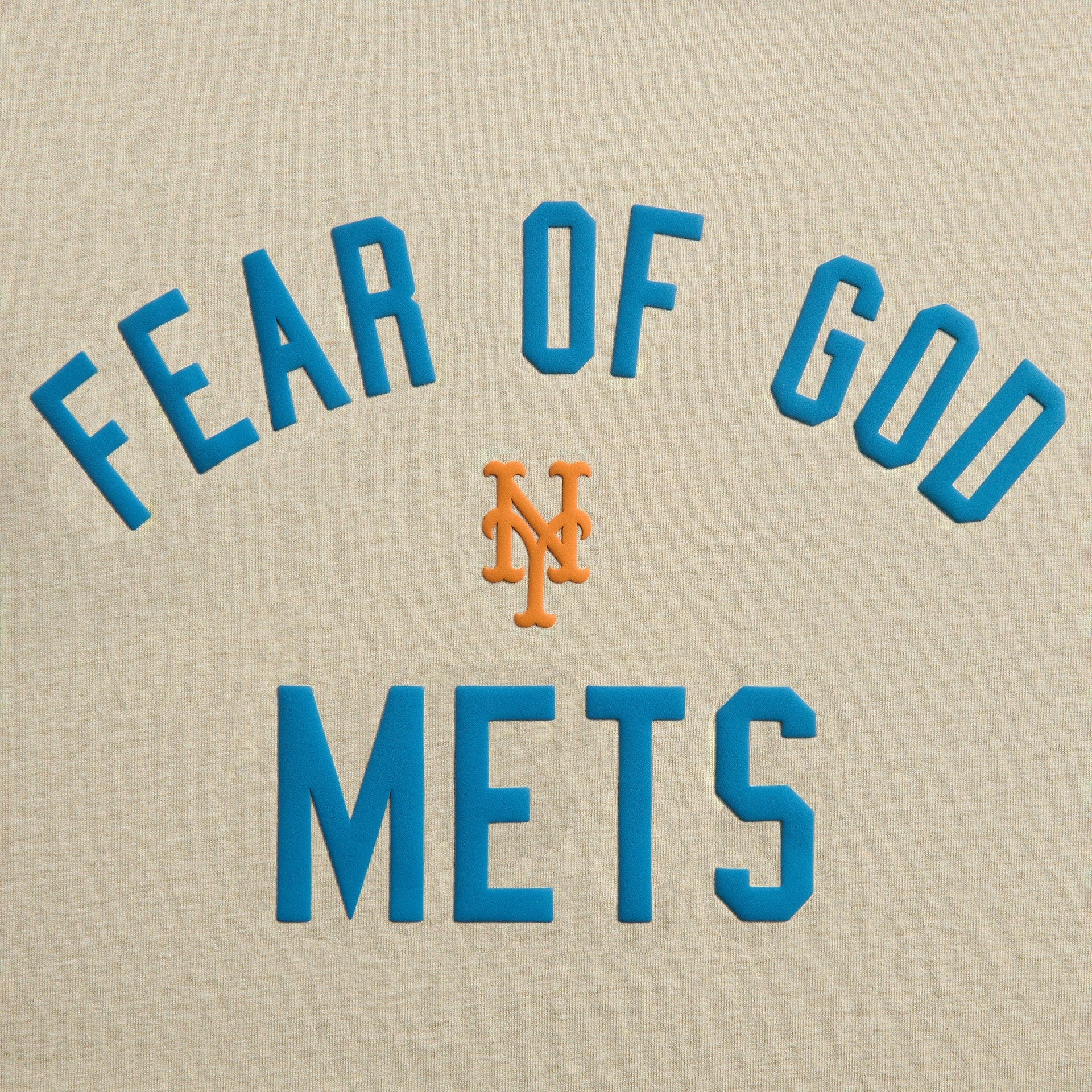 Essentials Mets 90s Fit Tee - Heather Stone