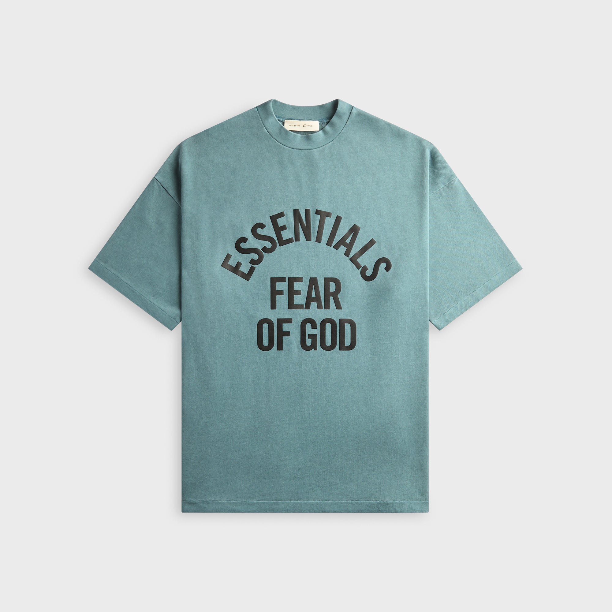 Essentials Campus 90s Short Sleeve Tee - Faded Coastal – Kith