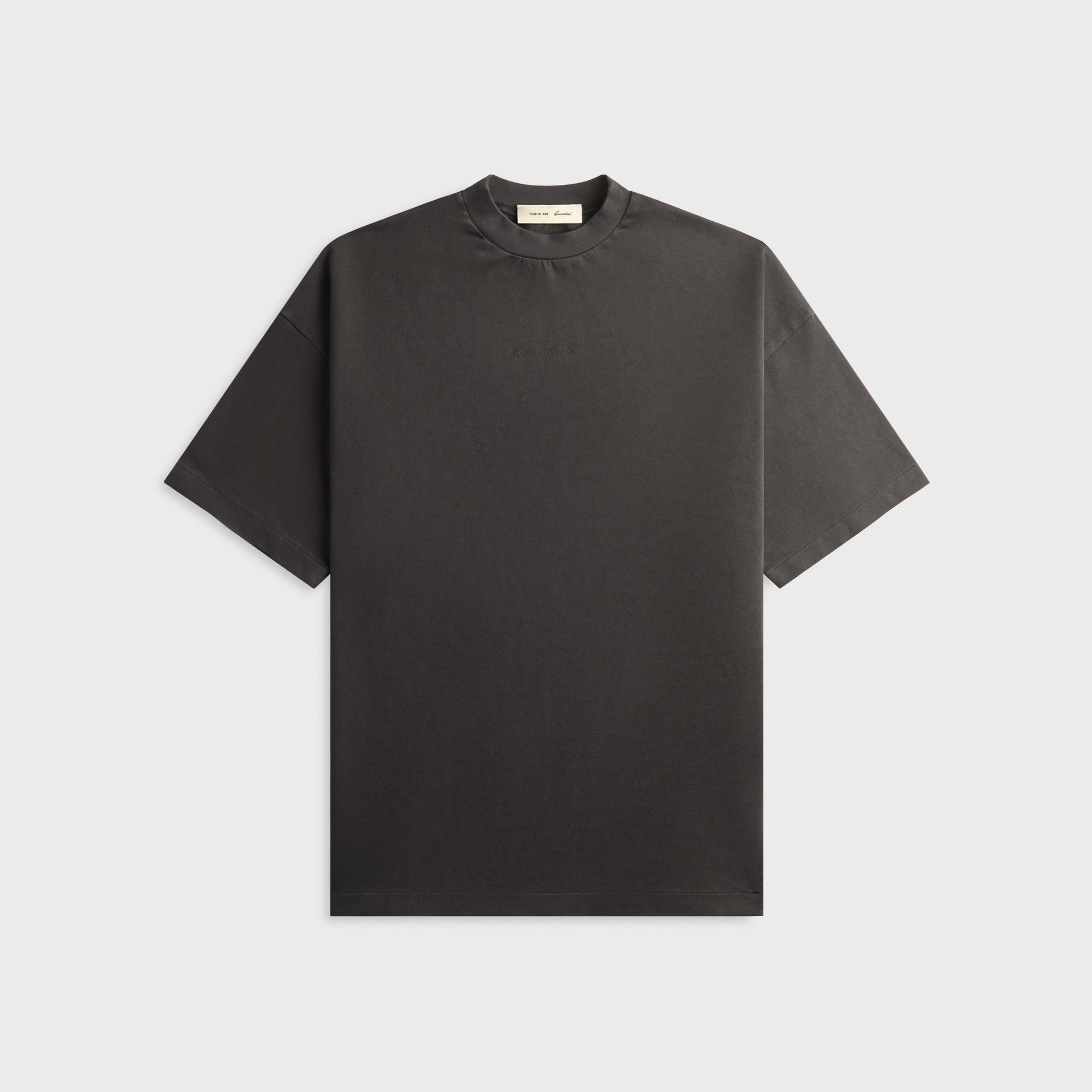 Essentials Signature 90s Short Sleeve Tee - Faded Black