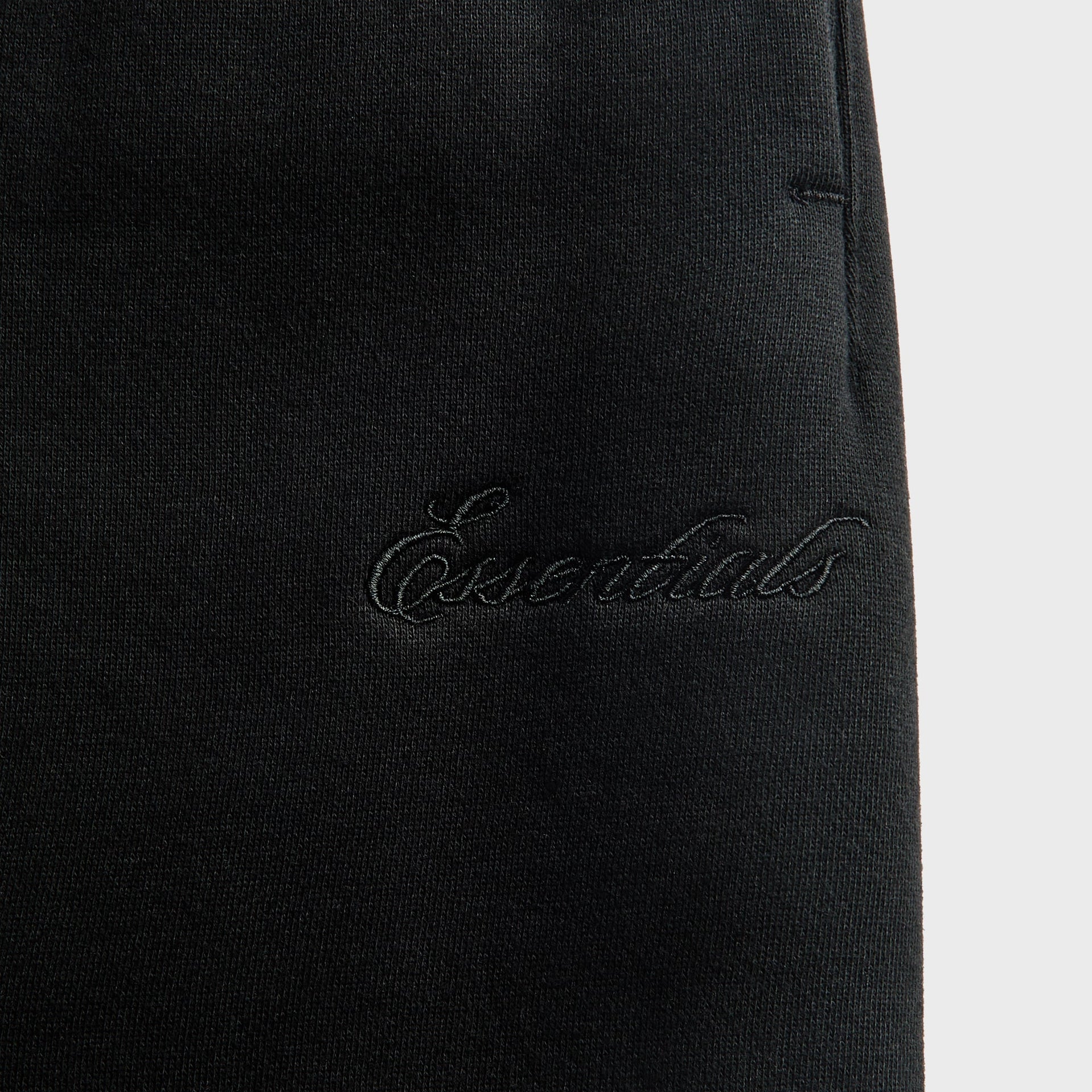 Essentials Signature Lounge Sweatpant - Black