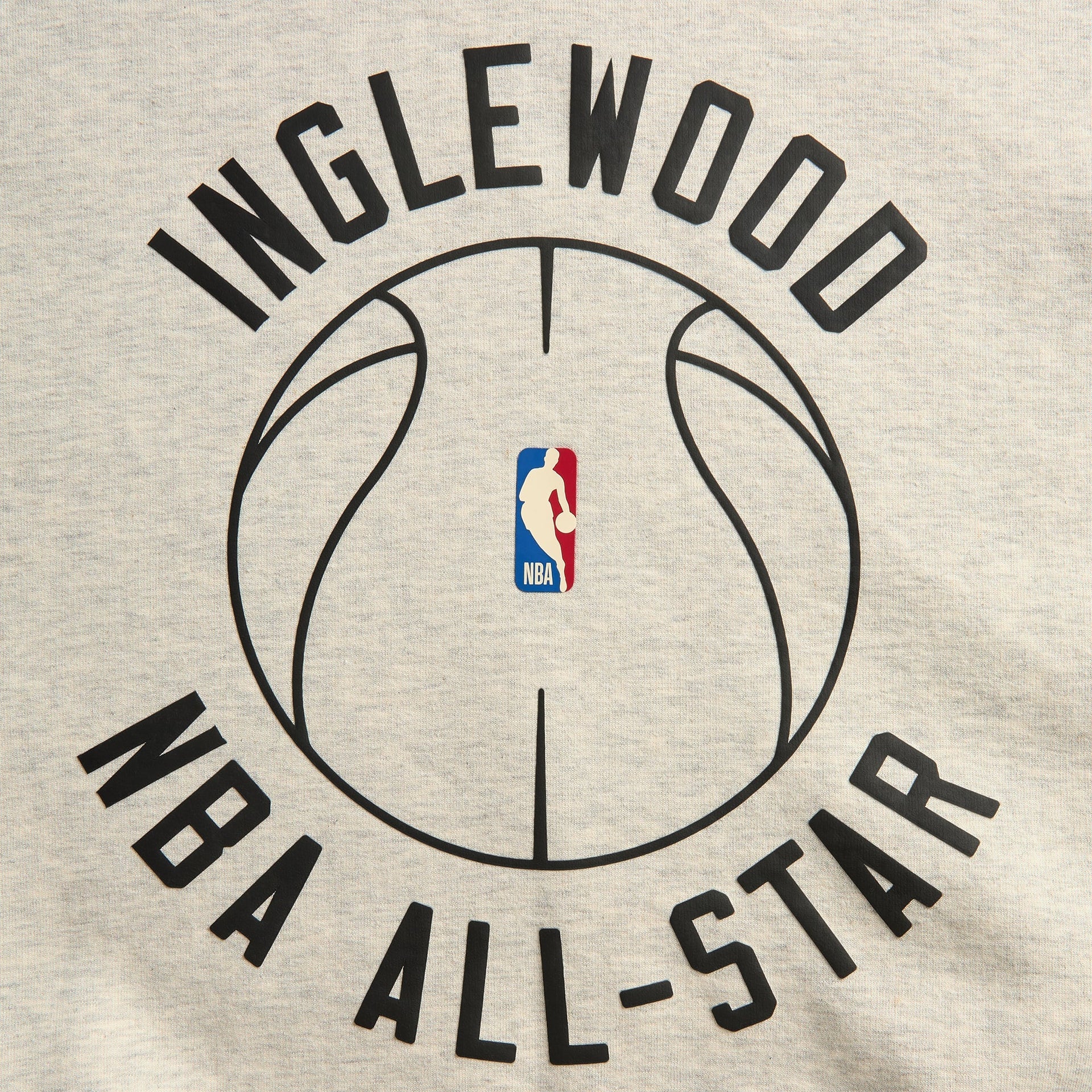 Essentials Inglewood x All Star Weekend '26 90s Hoodie - Oatmeal Heather