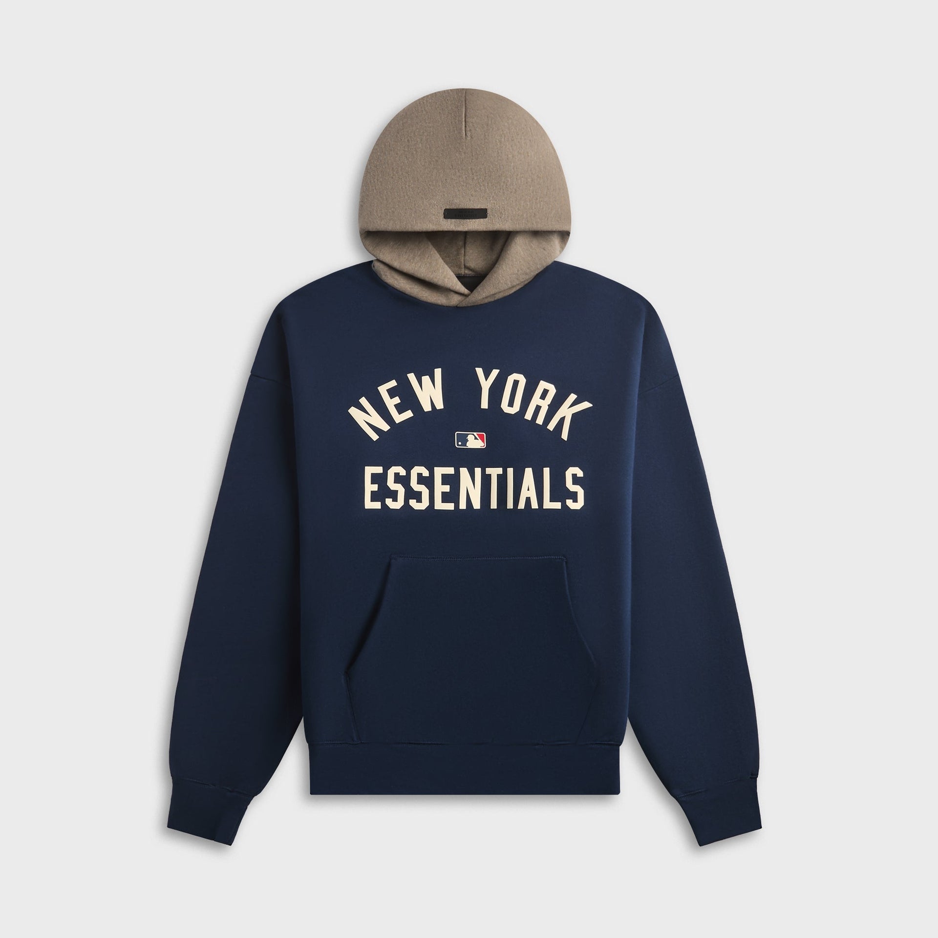 Essentials Yankees Sport Fit Pullover Hoodie - Navy / Warm Heather