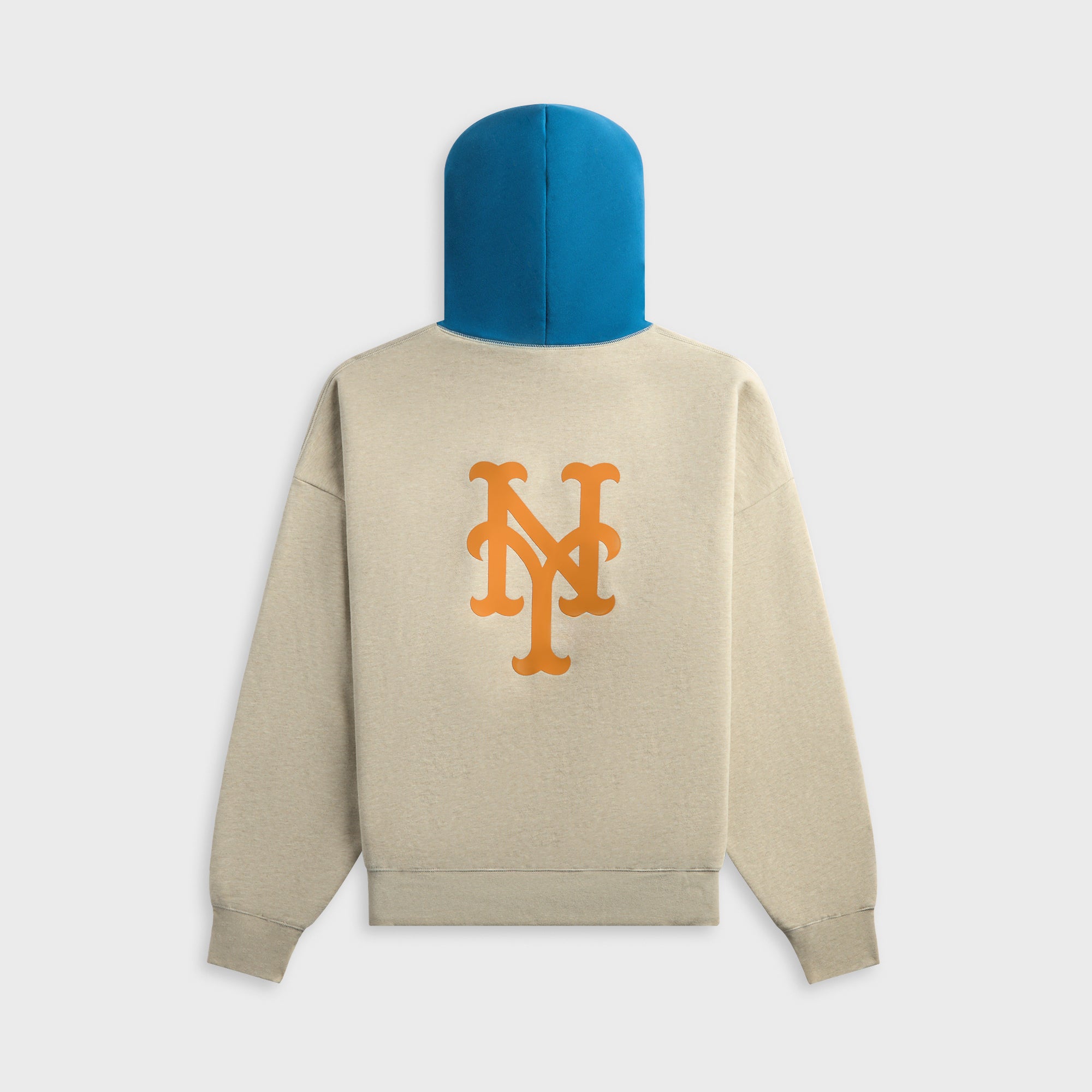 Essentials Mets Sport Hoodie - Heather Stone / Black – Kith