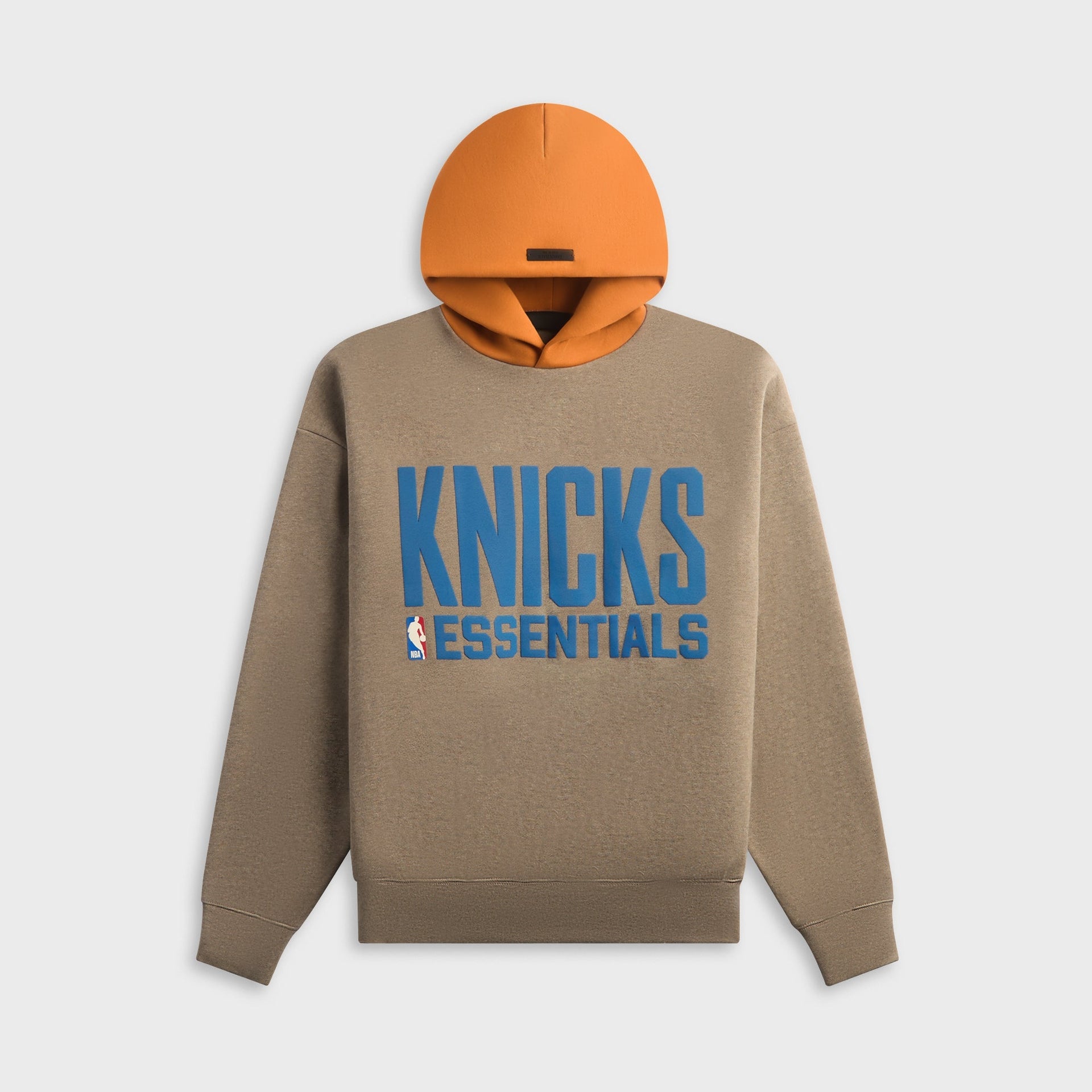 Essentials Knicks Sport Hoodie - Homestead Heather / Orange
