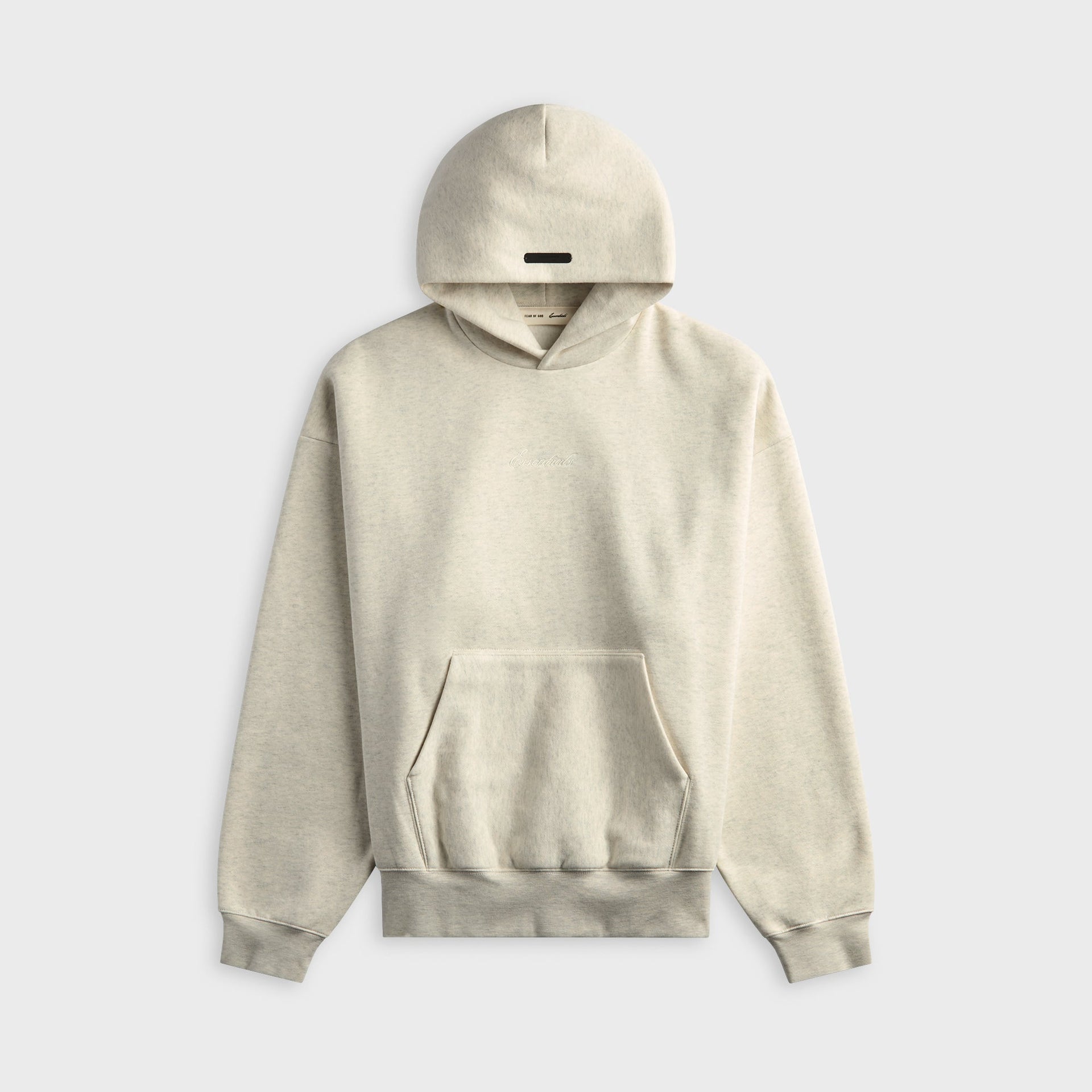 Essentials Signature Classic Hoodie - Oatmeal Heather / Light Heather