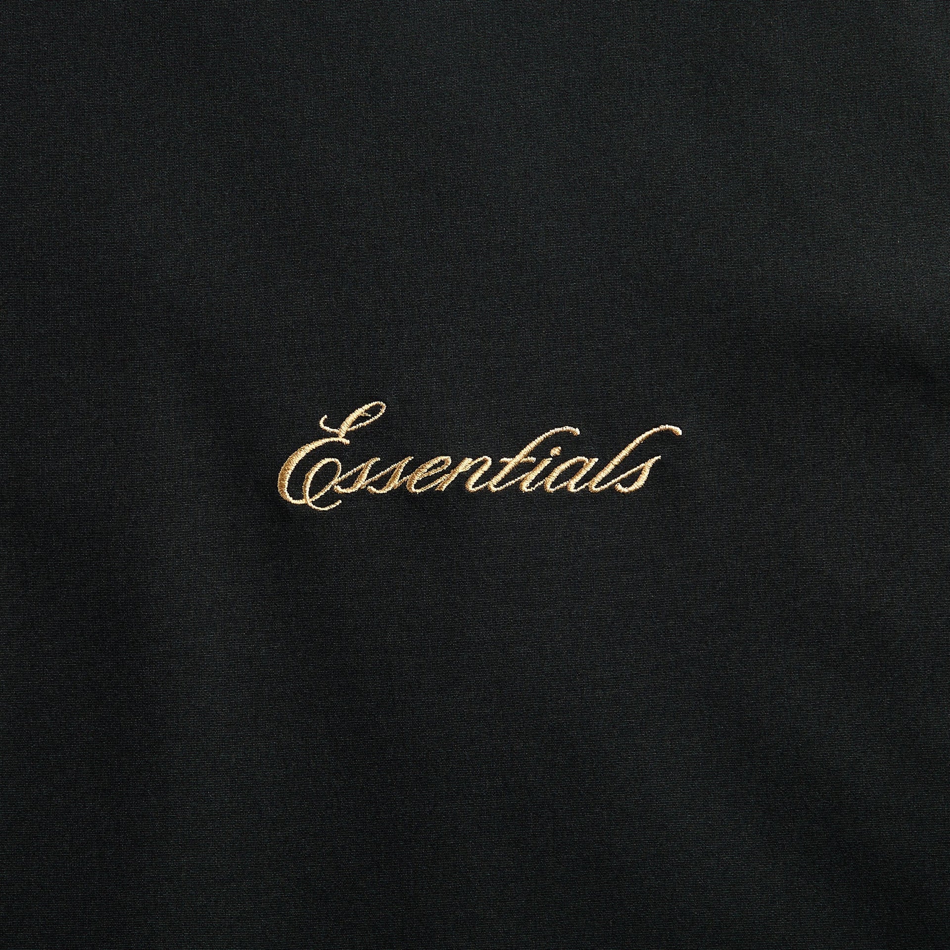 Essentials Signature Full Zip Track Jacket - Vintage Black