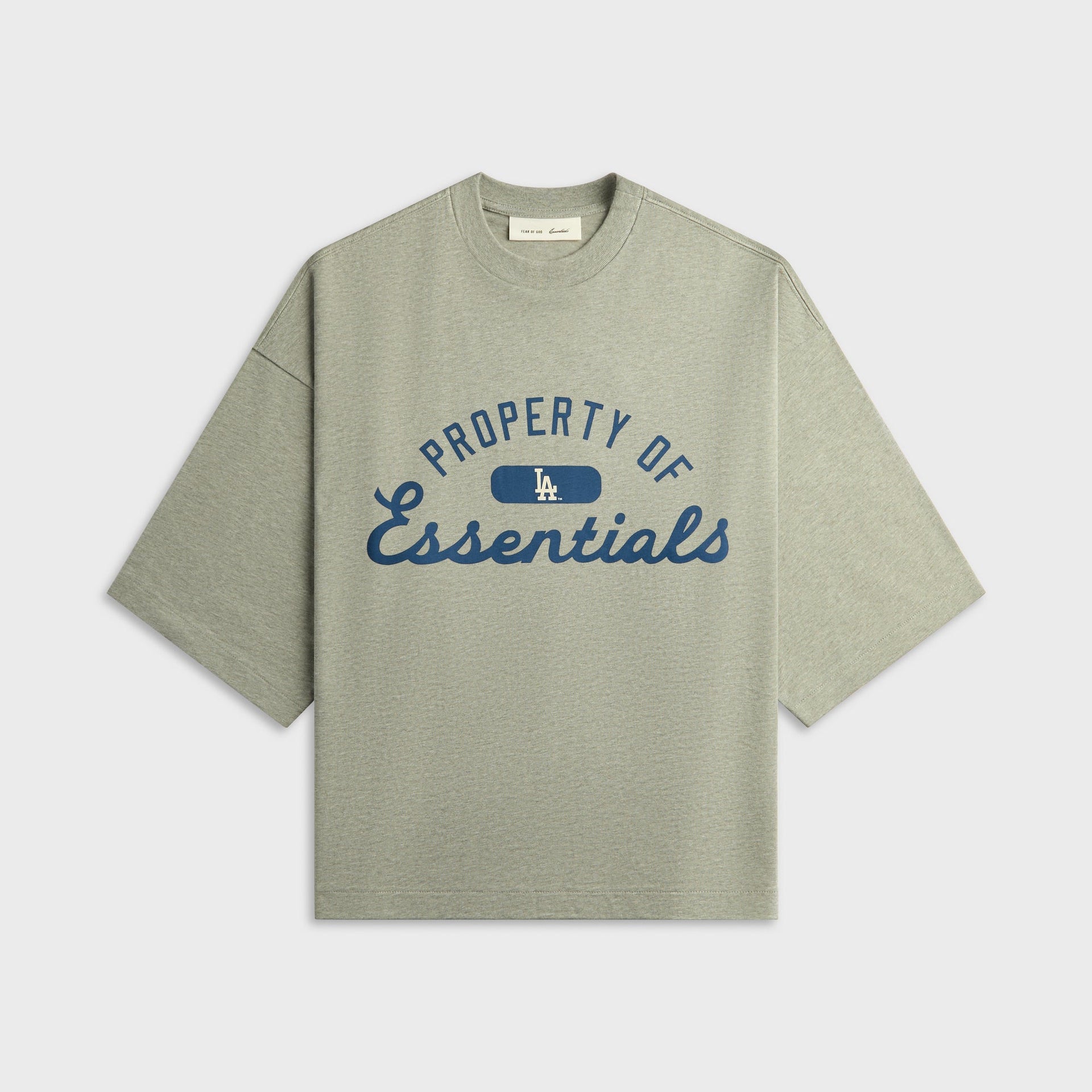 Essentials Dodgers Merch Tee - Concrete Heather