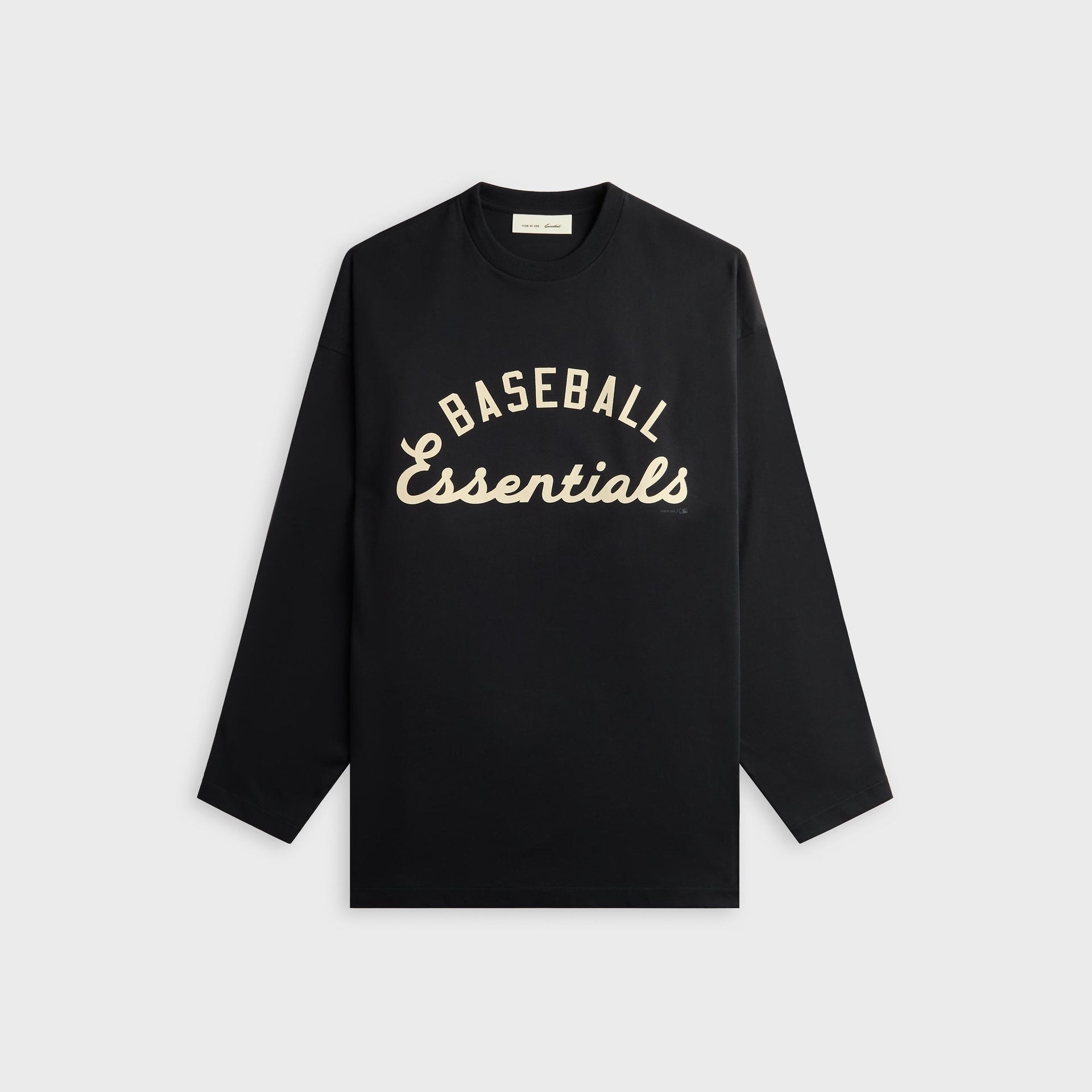 Essentials MLB Boxy Long Sleeve Tee - Black