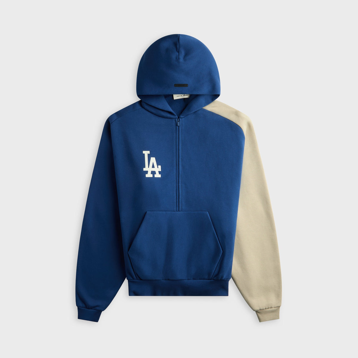 Essentials Dodgers Raglan Half Zip Sport Hoodie - Estate Blue / Seal