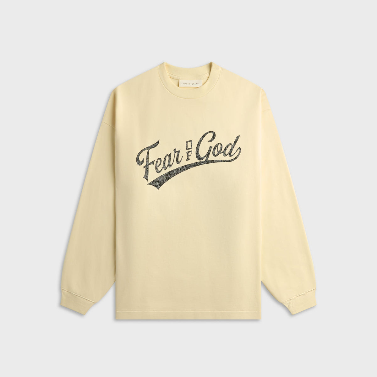 Essentials Merch Long Sleeve Tee - Chalk