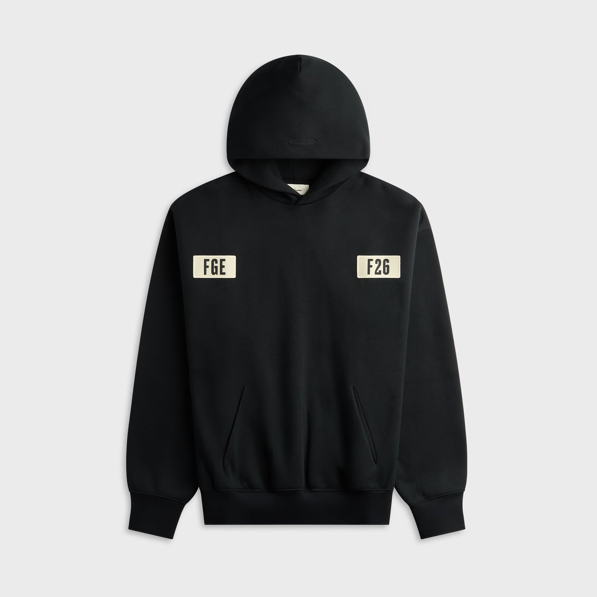 Essentials 90's Hoodie - Vintage Black