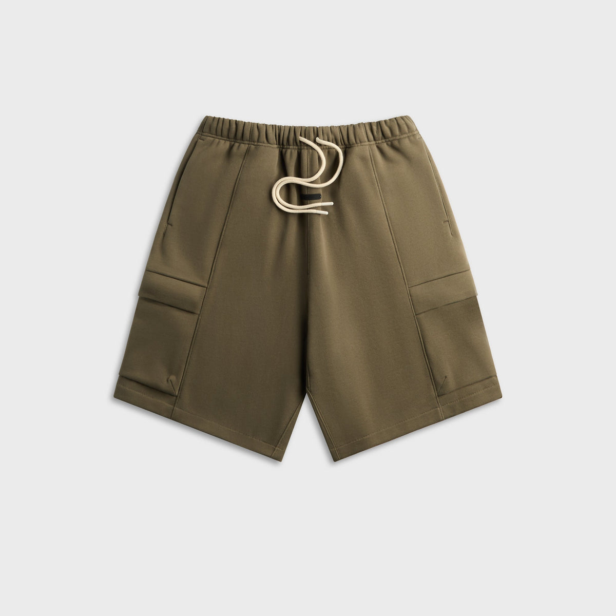 Essentials Fleece Cargo Basketball Short - Moss