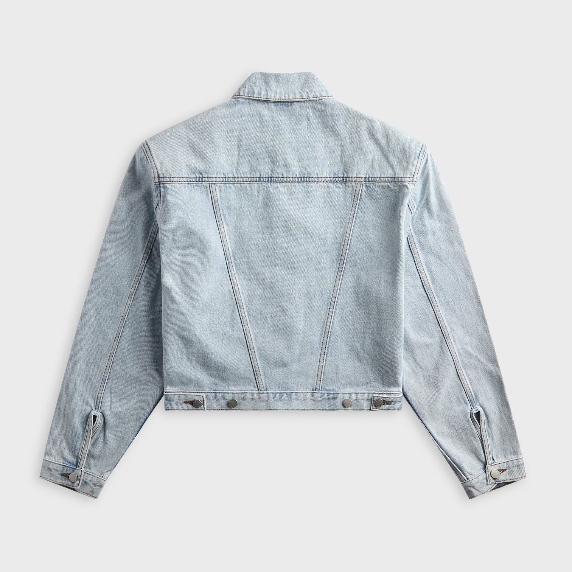 Entire Studios Shrunken Denim Jacket - Old Blue