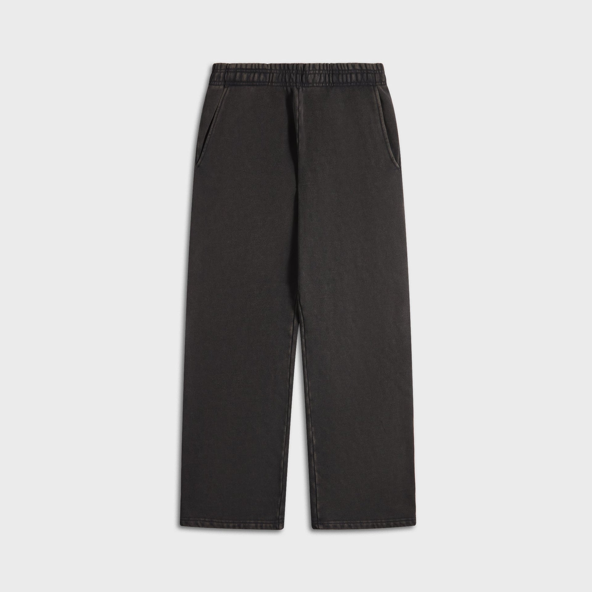 Entire Studios Straight Leg Sweatpant - Washed Black