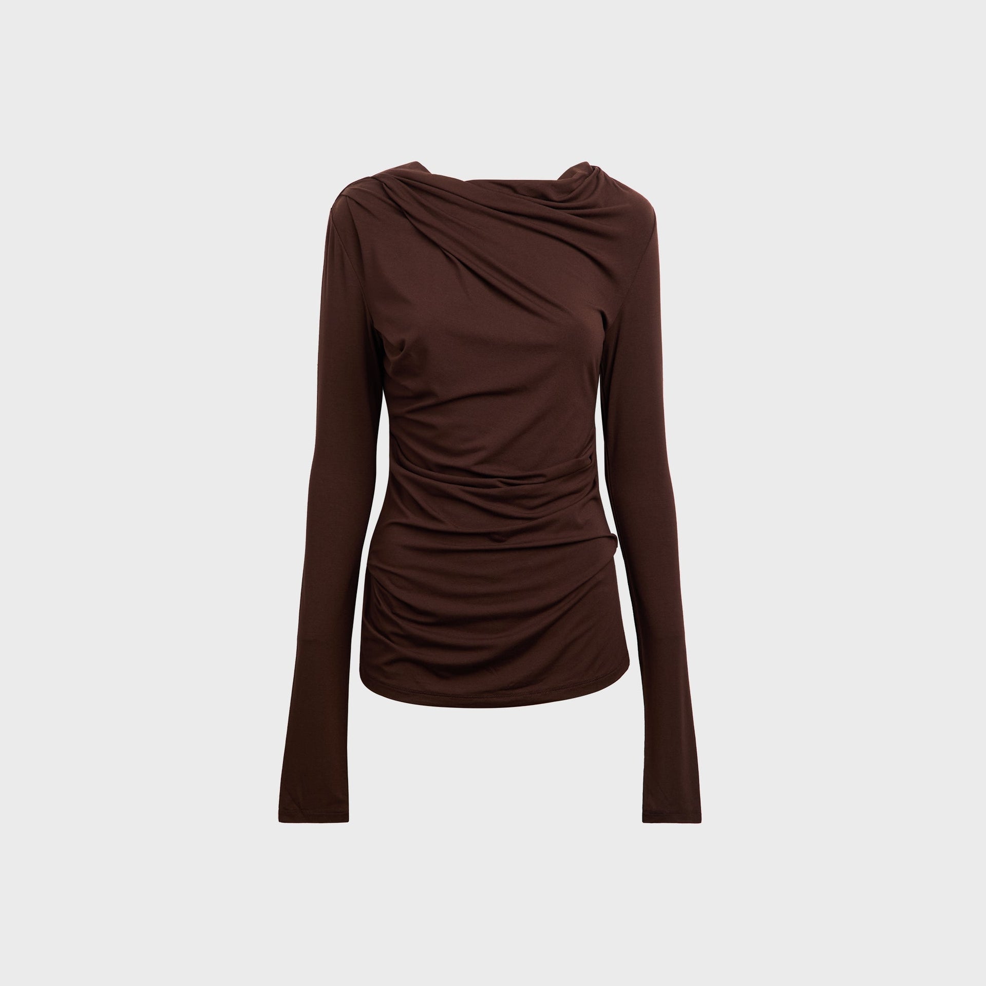 Entire Studios Drape Top - Tobacco