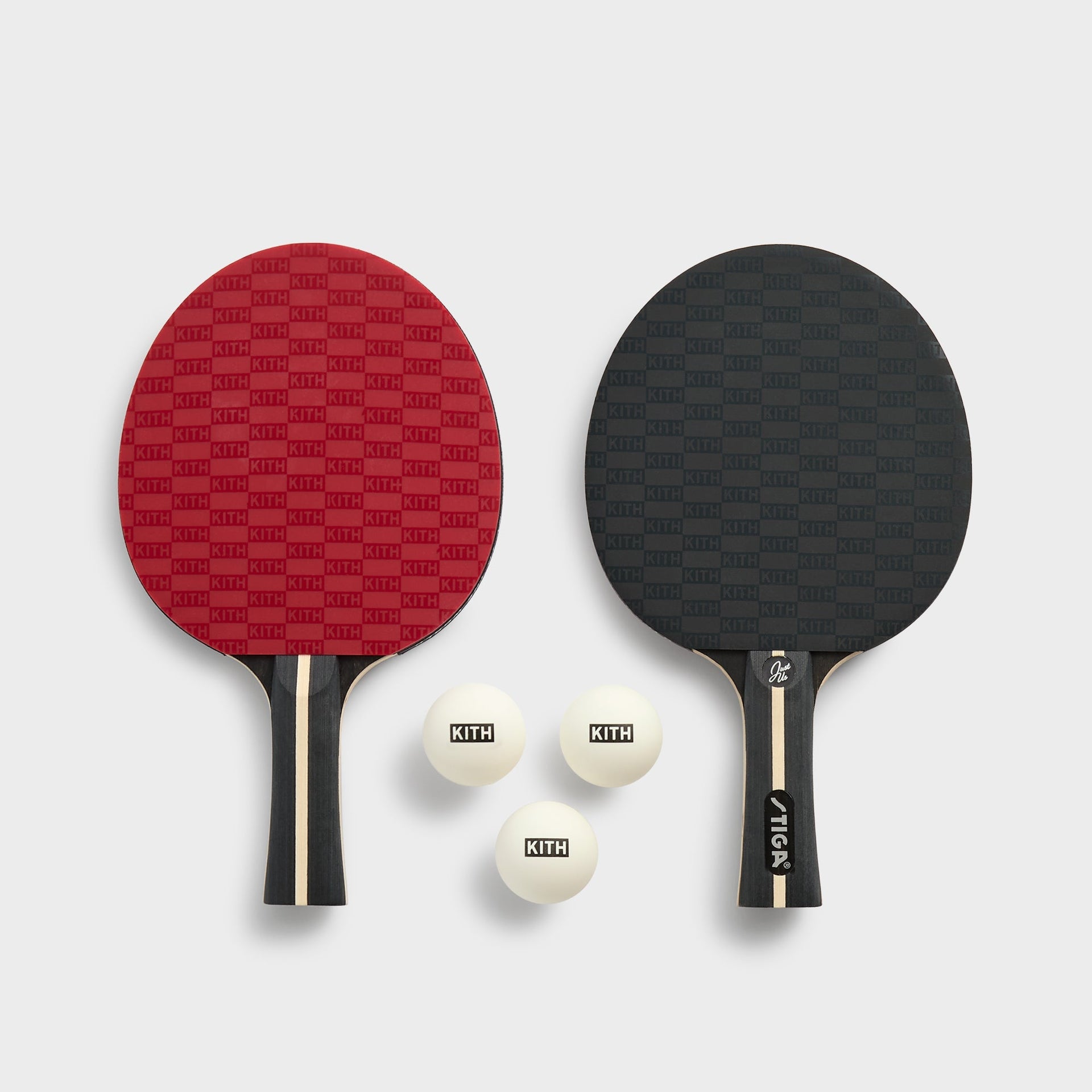Kith for Stiga Table Tennis 2 Player Premium Set  - Black / Red - PH
