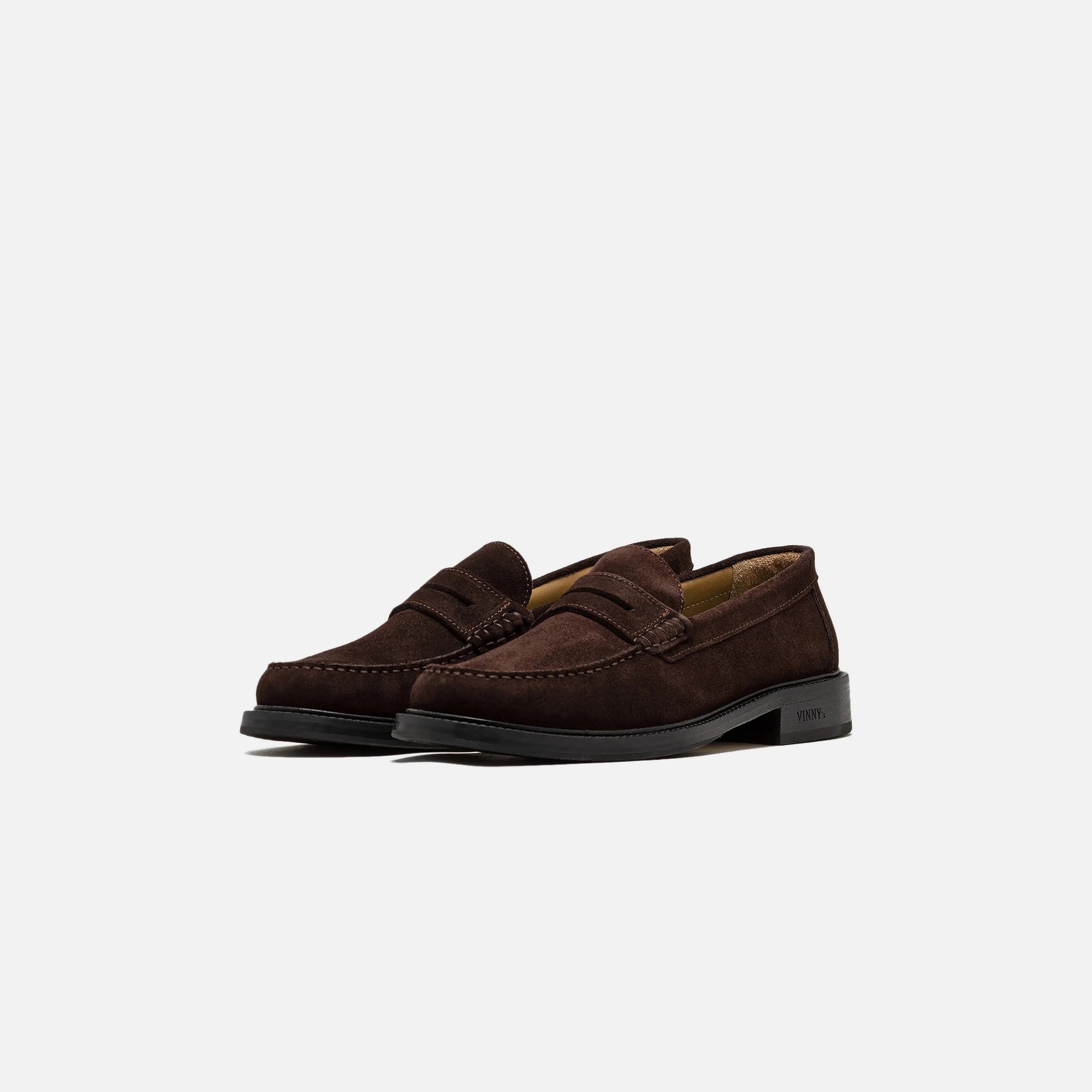 VINNY's Yardee Mocassin Loafer - Brown Suede