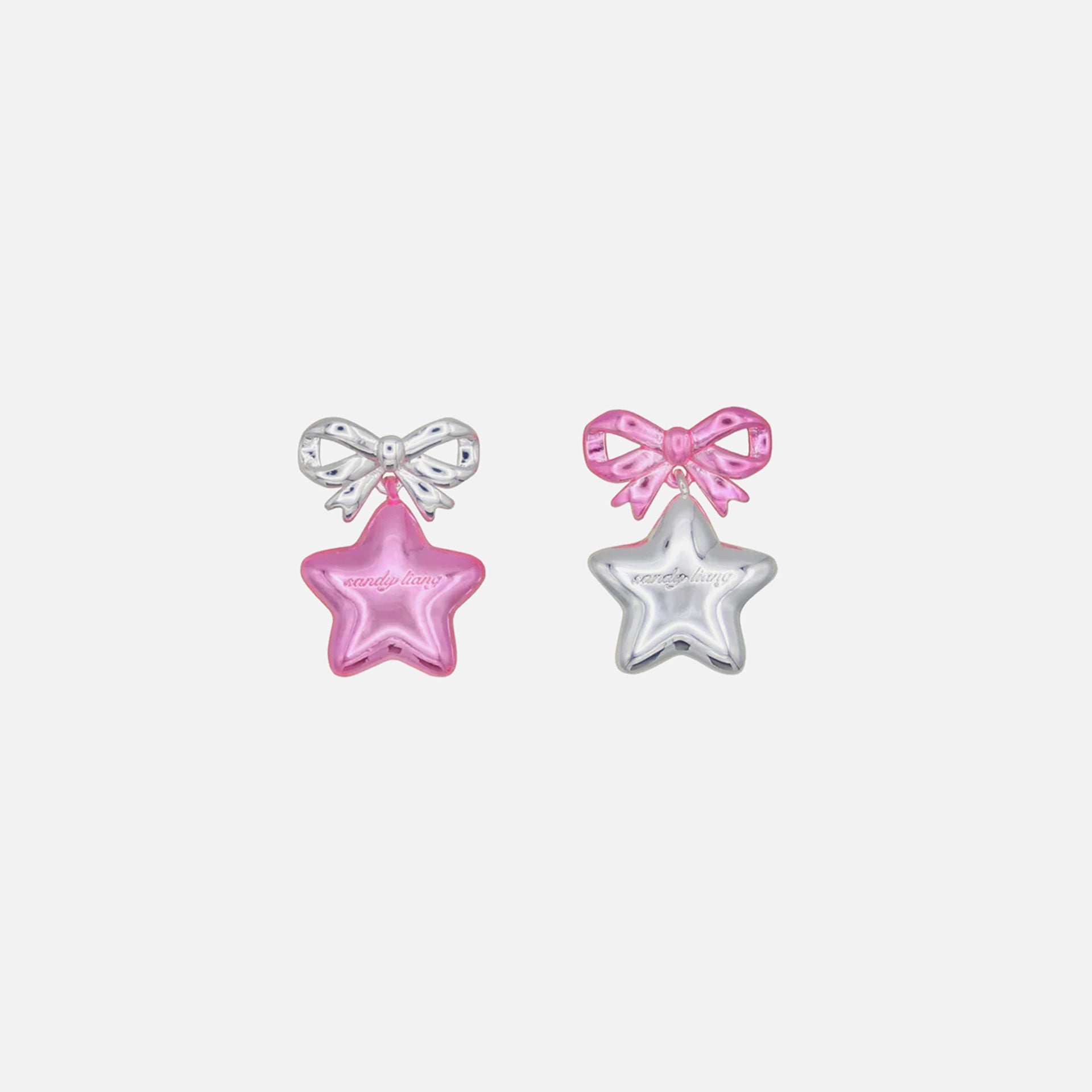 Sandy Liang Boshi Earrings - Pink