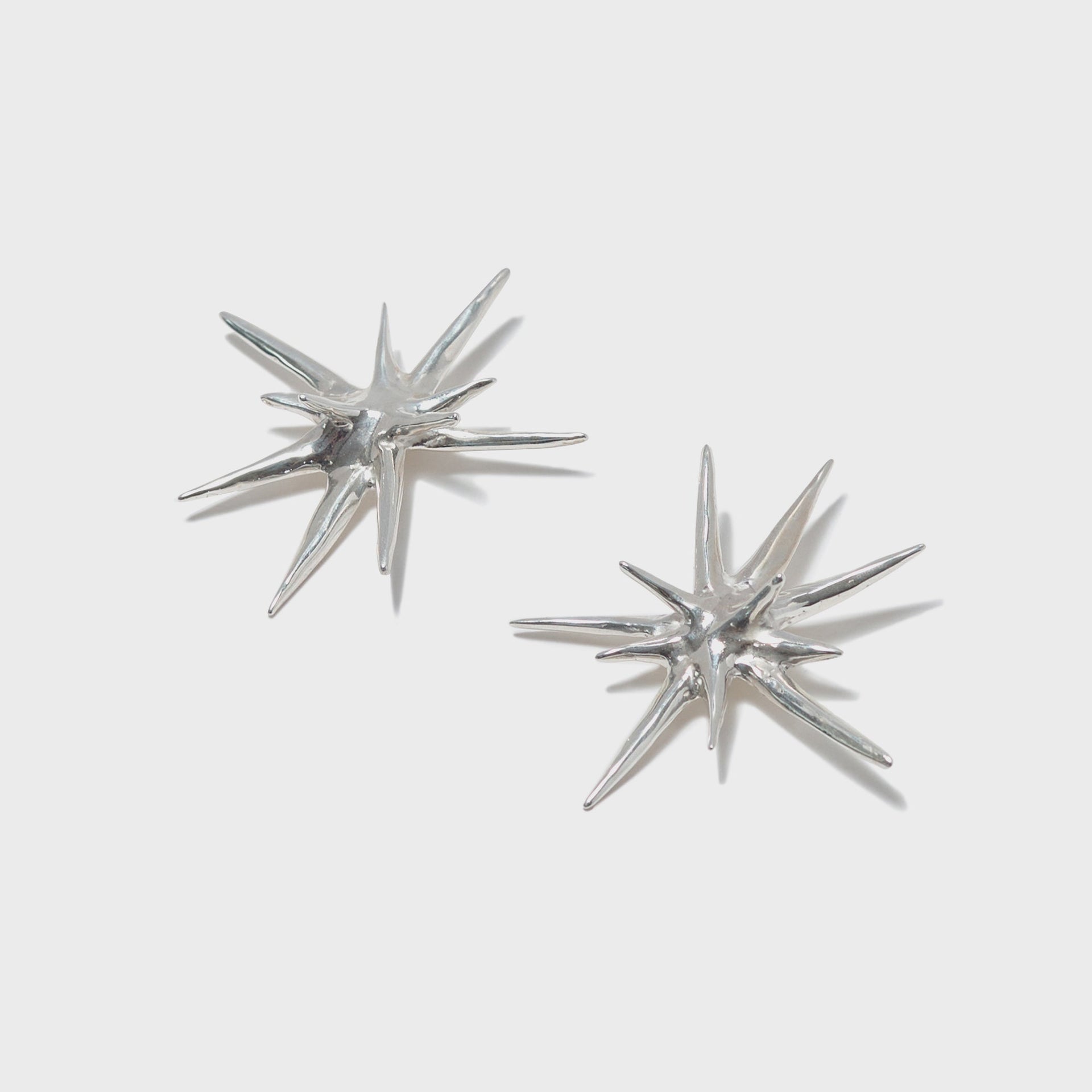 Faris Uni Earrings - Sterling Silver