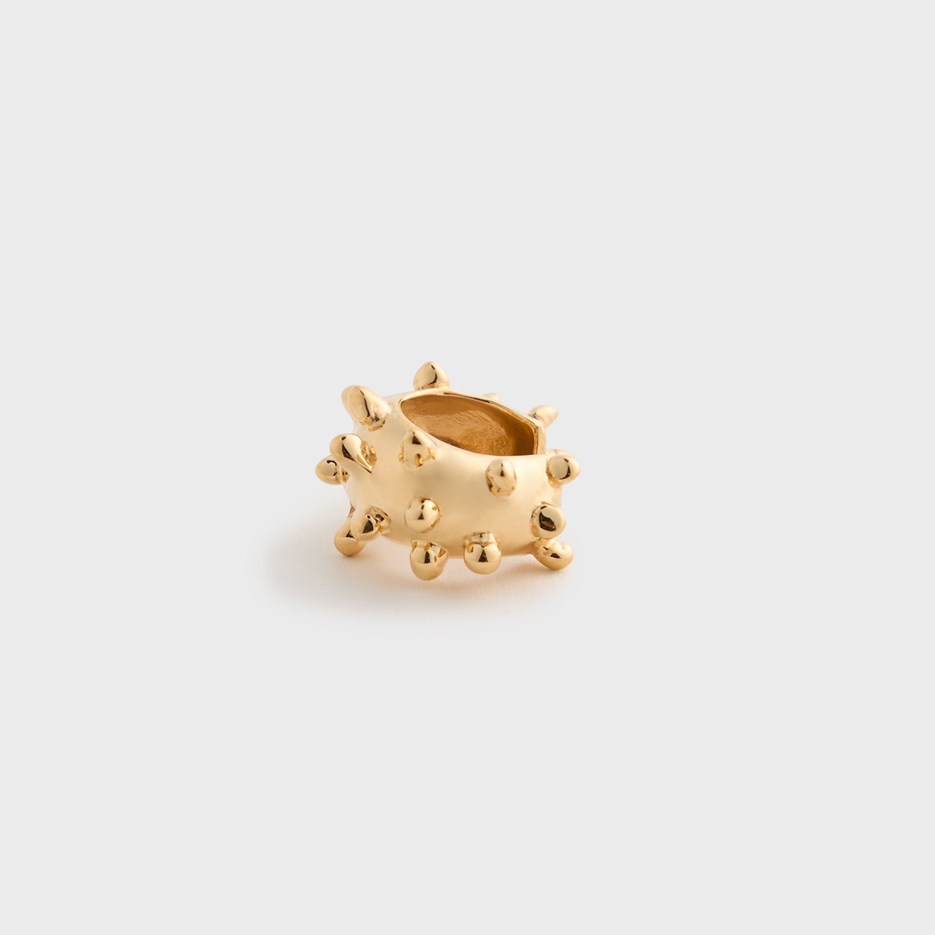 Faris Dotta Ear Cuff - Gold Plated Bronze