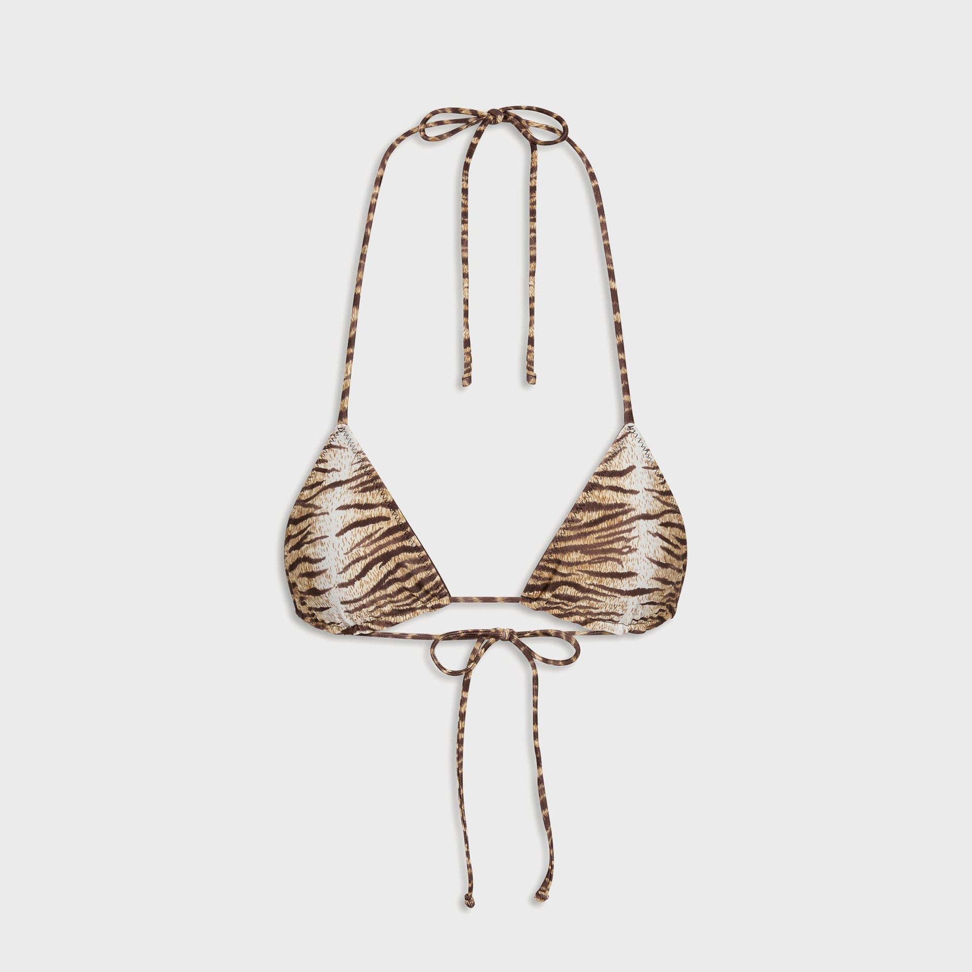 Frankies Bikinis x Devon Lee Carlson Nick Triangle Bikini Top - Rawr