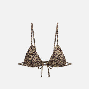 Frankies Bikinis Lumia Bikini Top - Baby Leopard