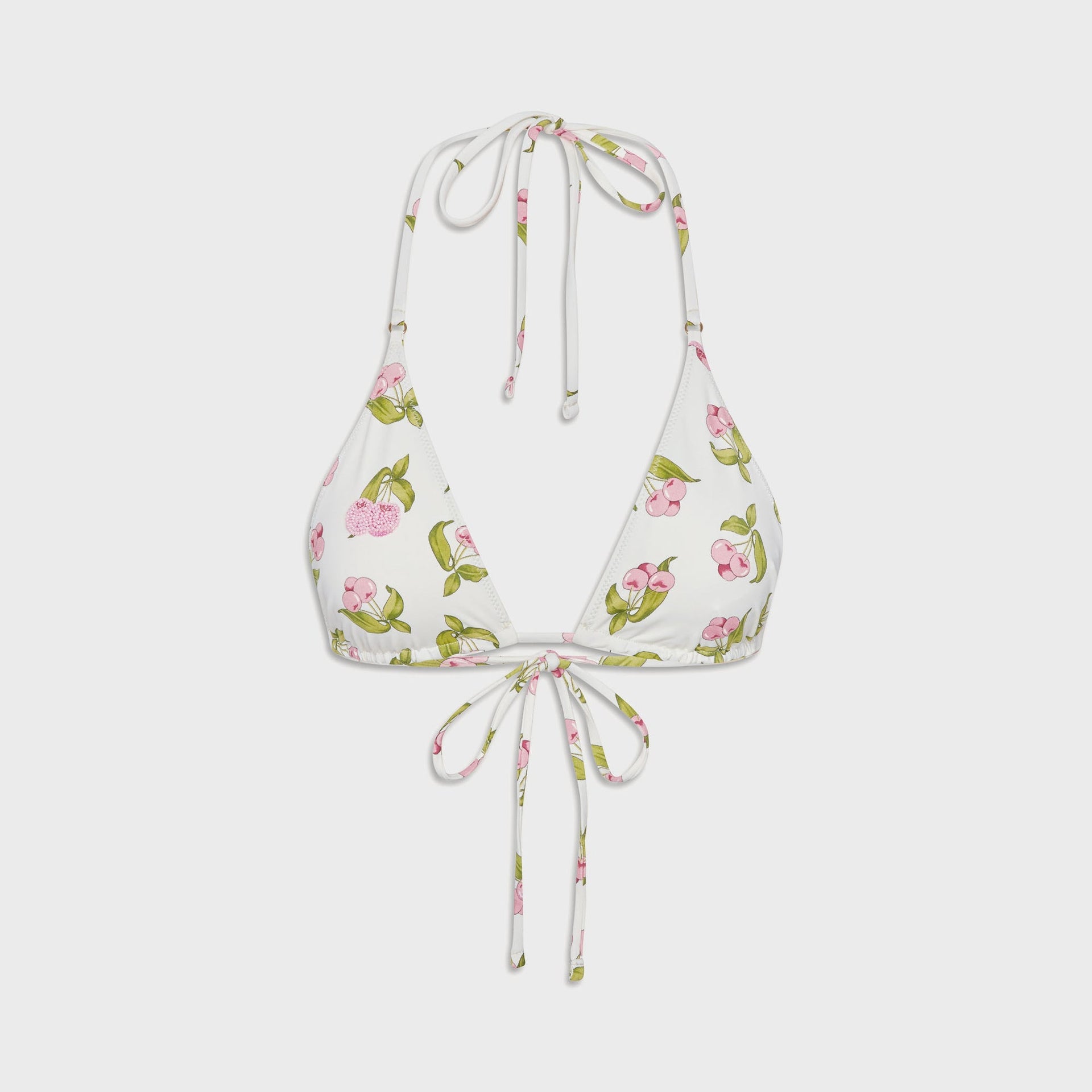 Frankies Bikinis Grace Beaded Top - Cherry Picked