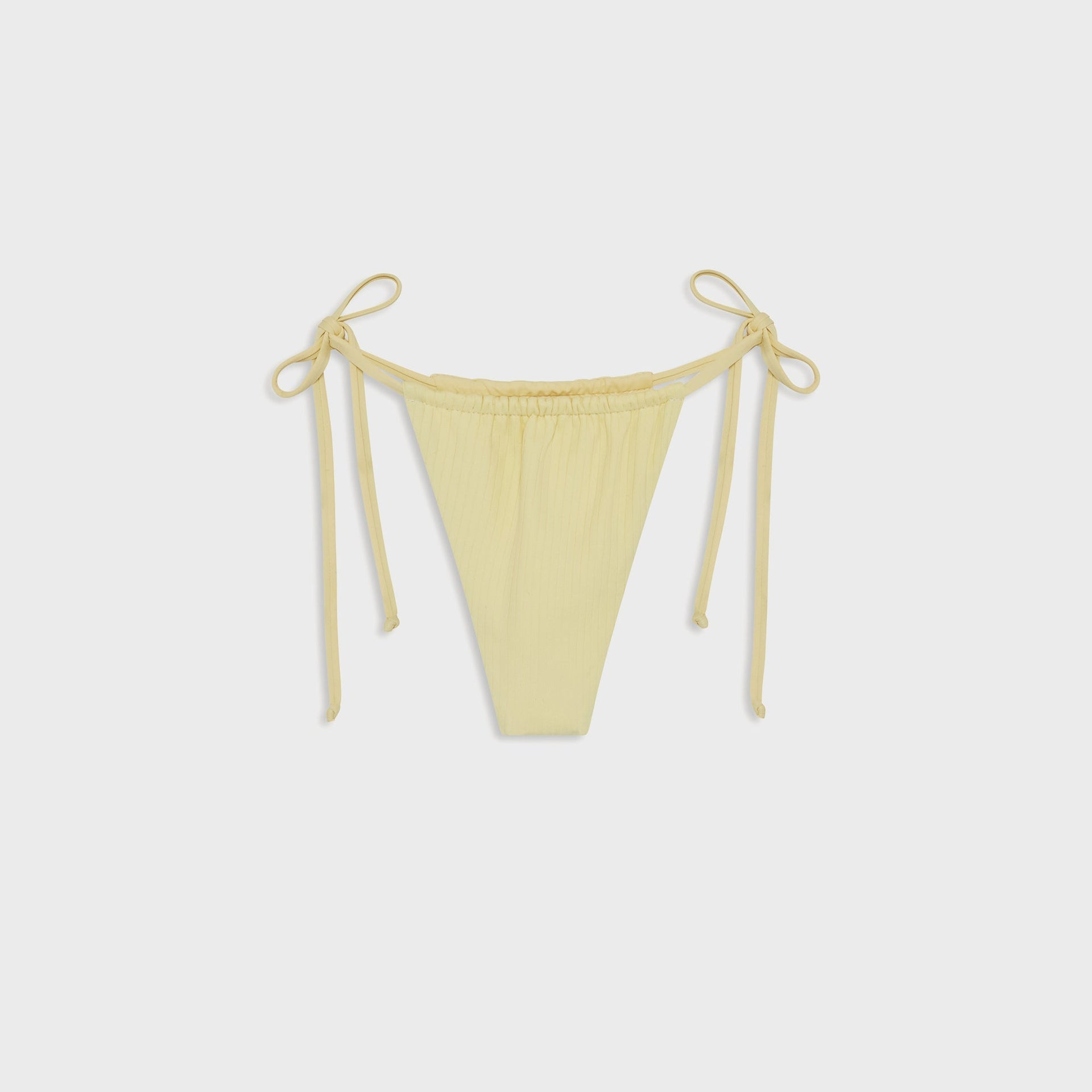 Frankies Bikinis Tia Ribbed Bottom - Lilkoi Butter