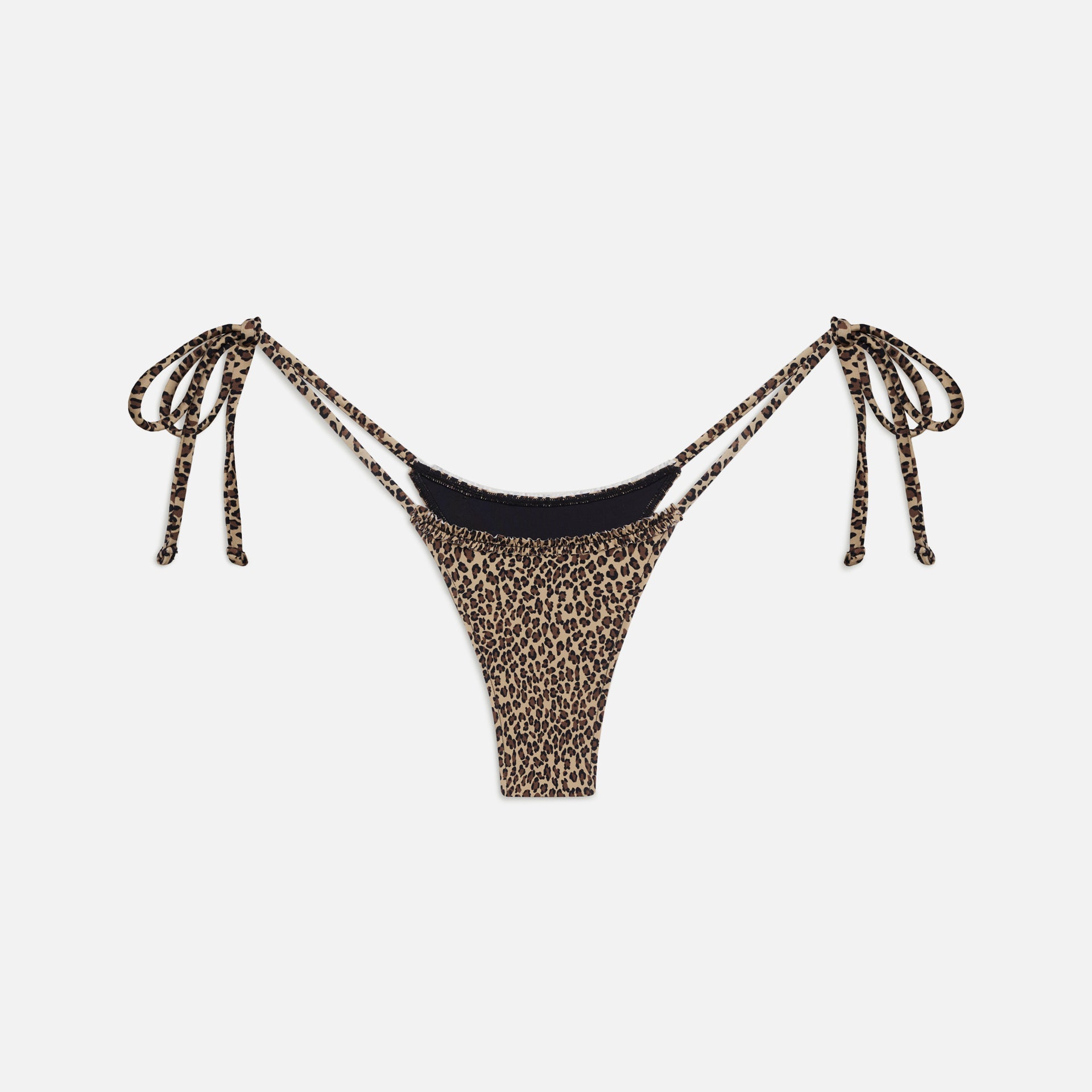 Frankies Bikinis Divine Bikini Bottoms - Baby Leopard