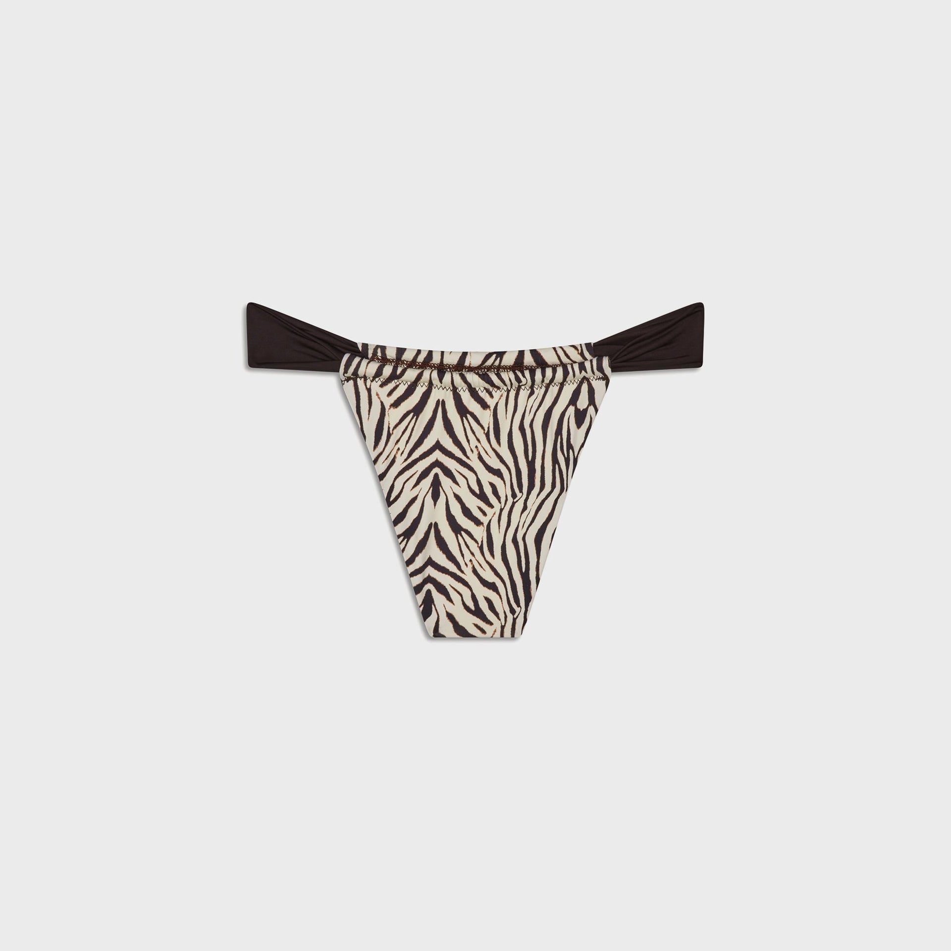 Frankies Bikinis Beckett Bottom - Zebra Print