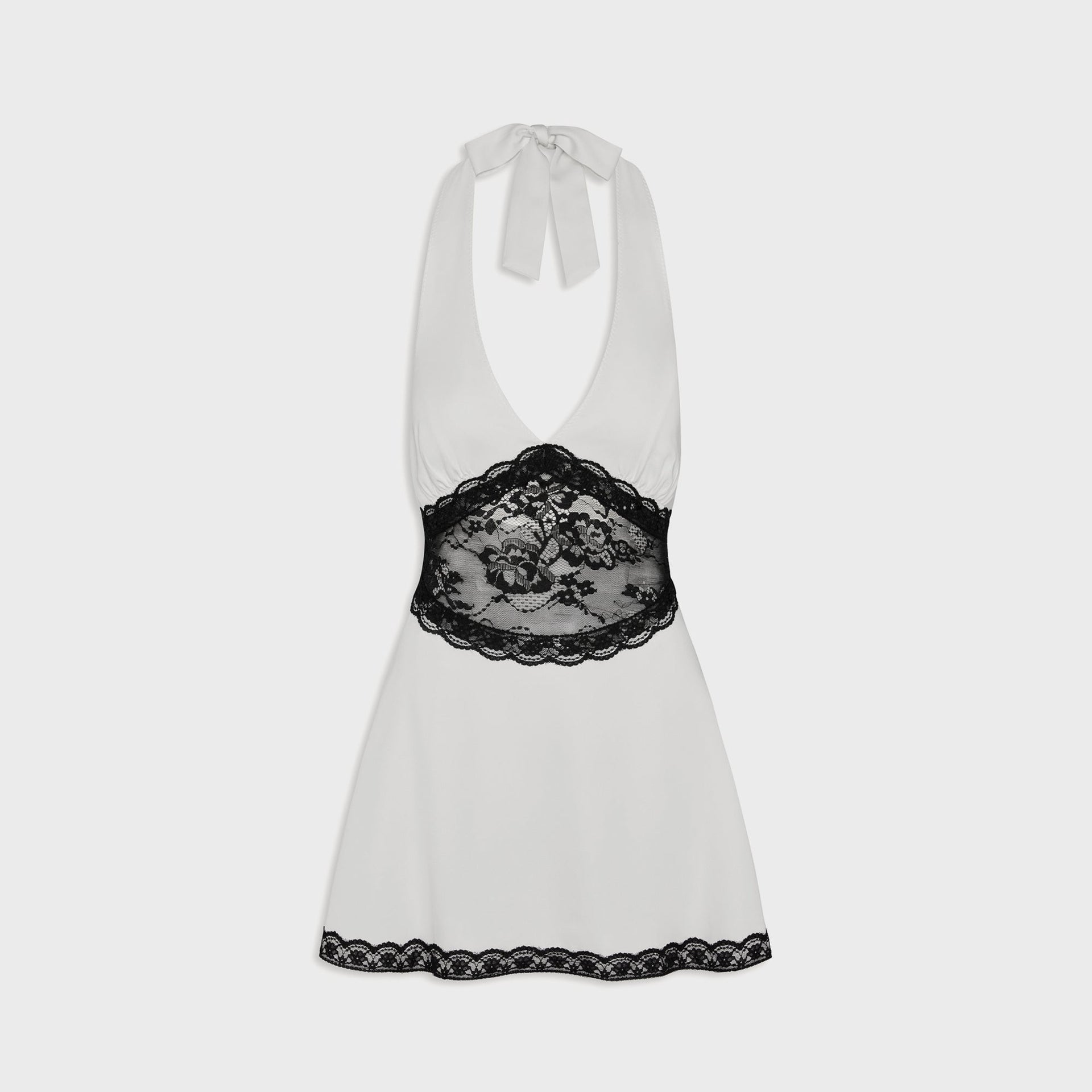 Frankies Bikinis Audrey Satin Dress - Soft Sand