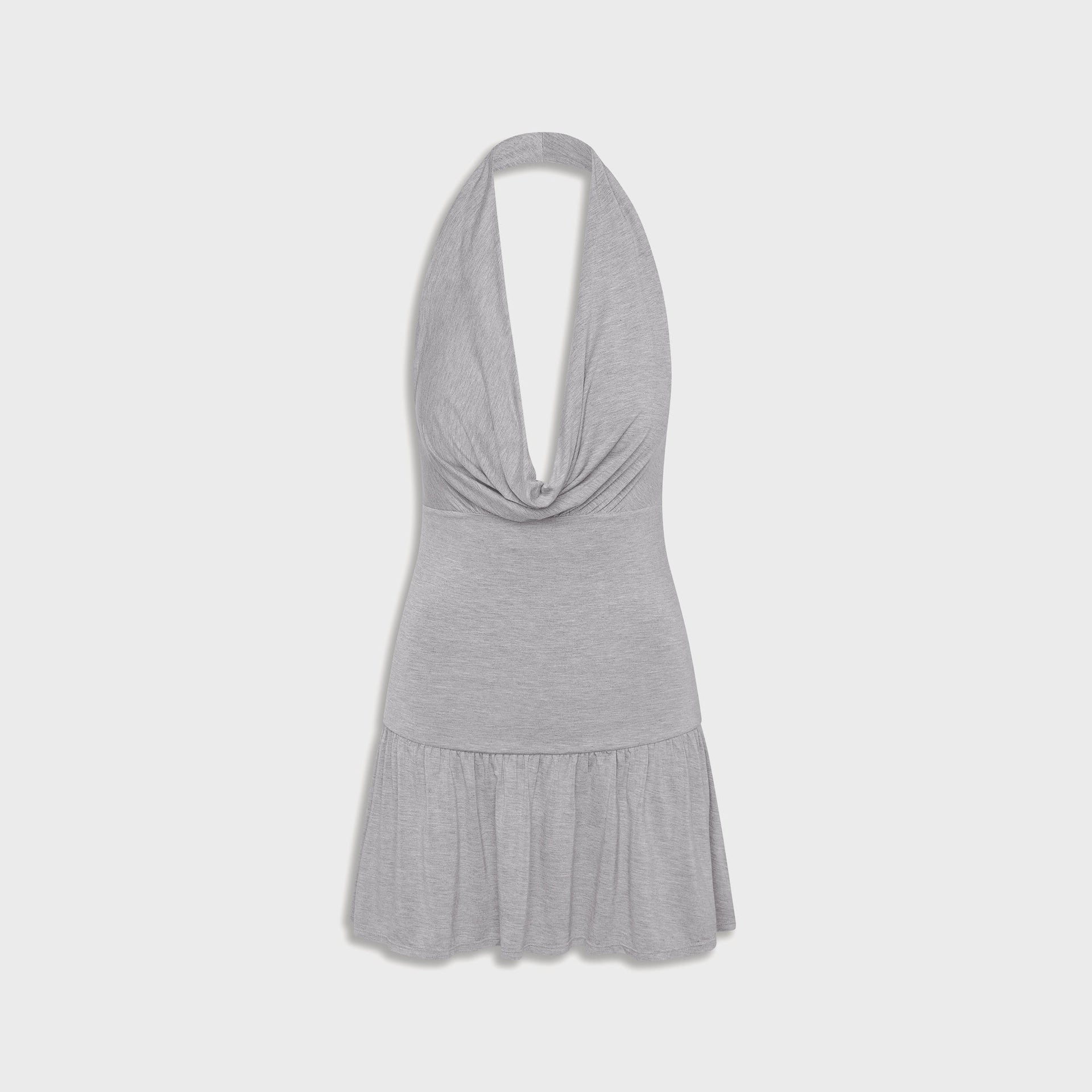 Frankies Bikinis Bowery Jersey Mini Dress - Riverbed L Frankies Bikinis Bowery Jersey Mini Dress - Riverbed L