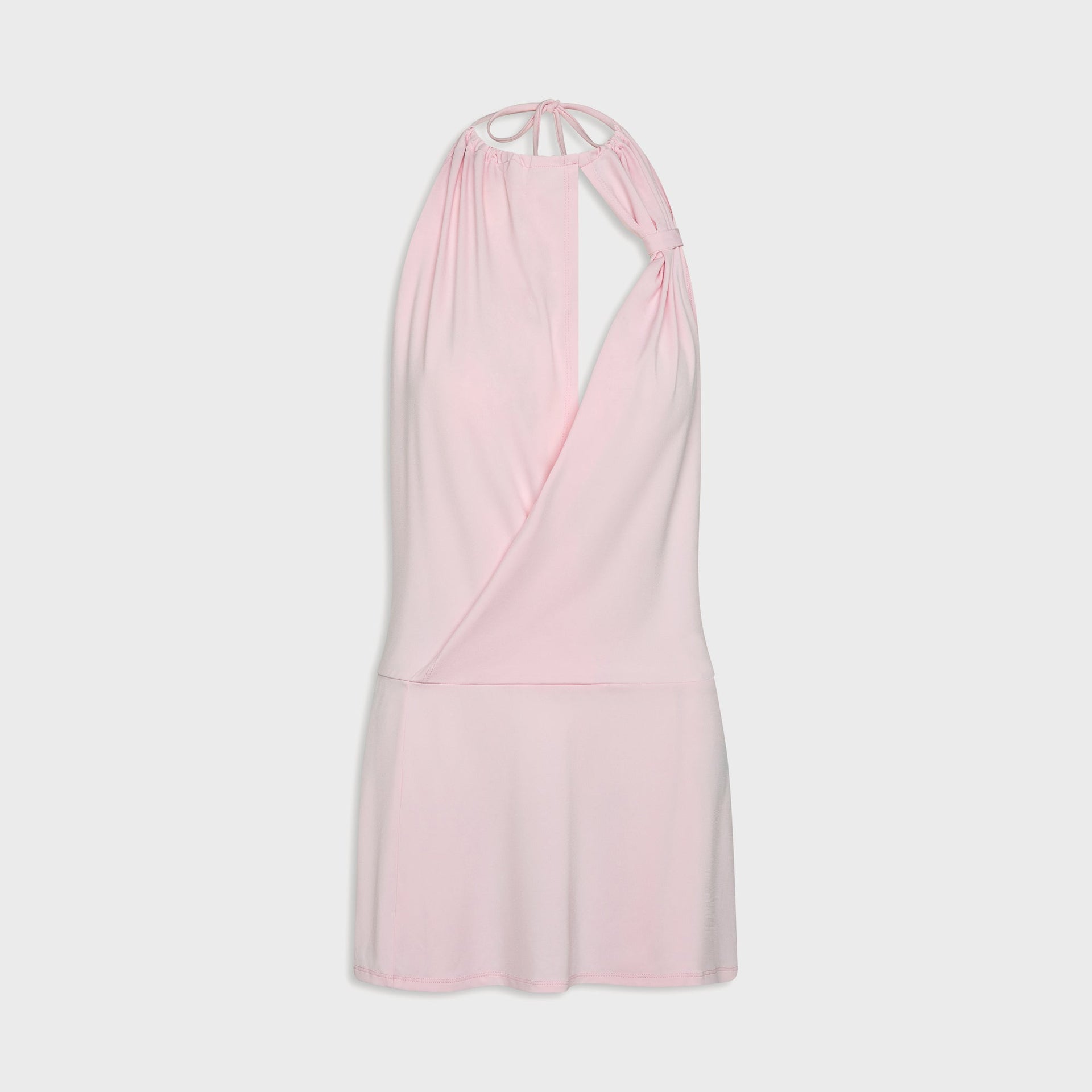 Frankies Bikinis Cindy Wrap Mini Dress - Ballerina