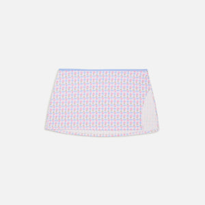 Frankies Bikinis Marly Plaid Mini Skirt - Rose Picnic