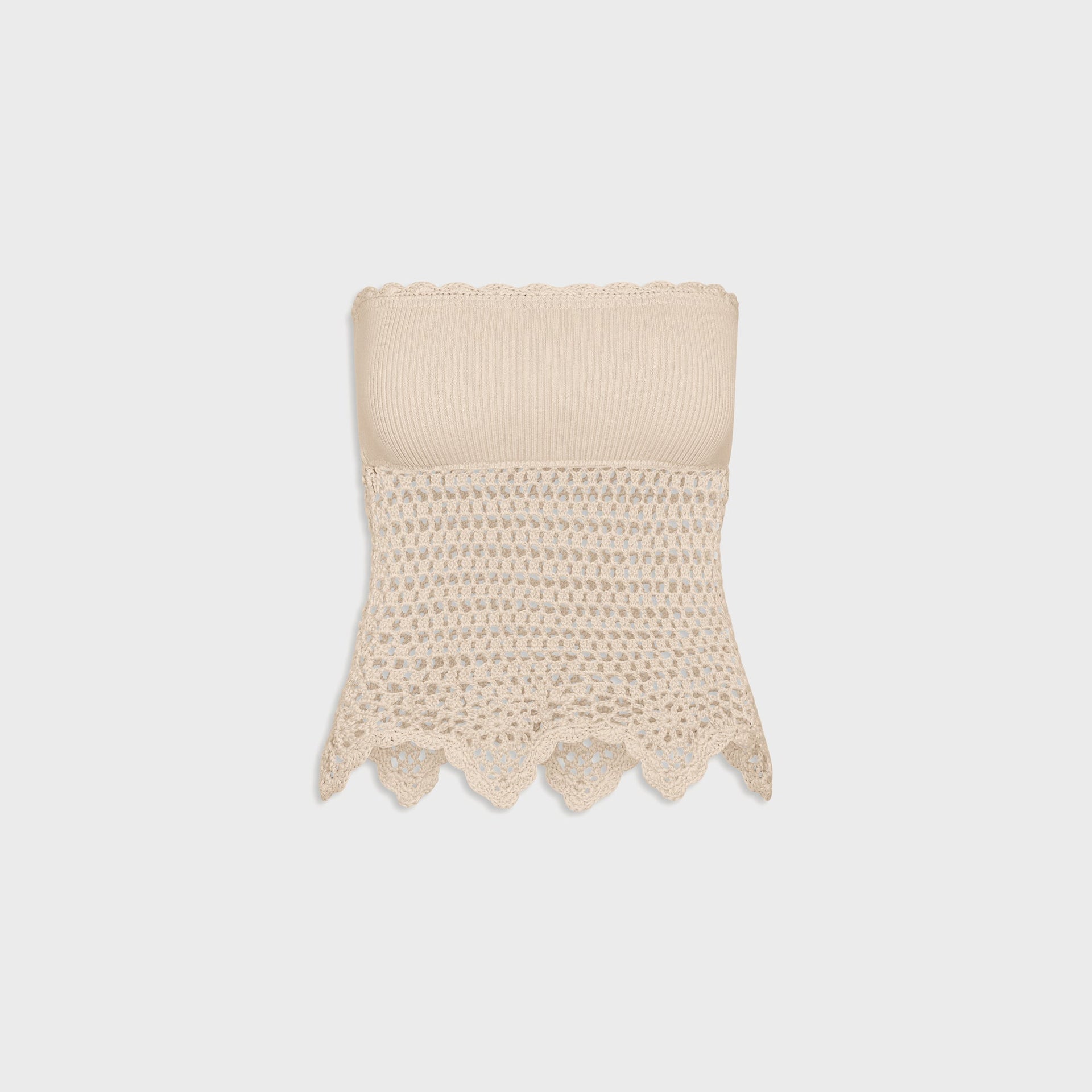 Frankies Bikinis Star Crochet Tube Top - Summer Crochet
