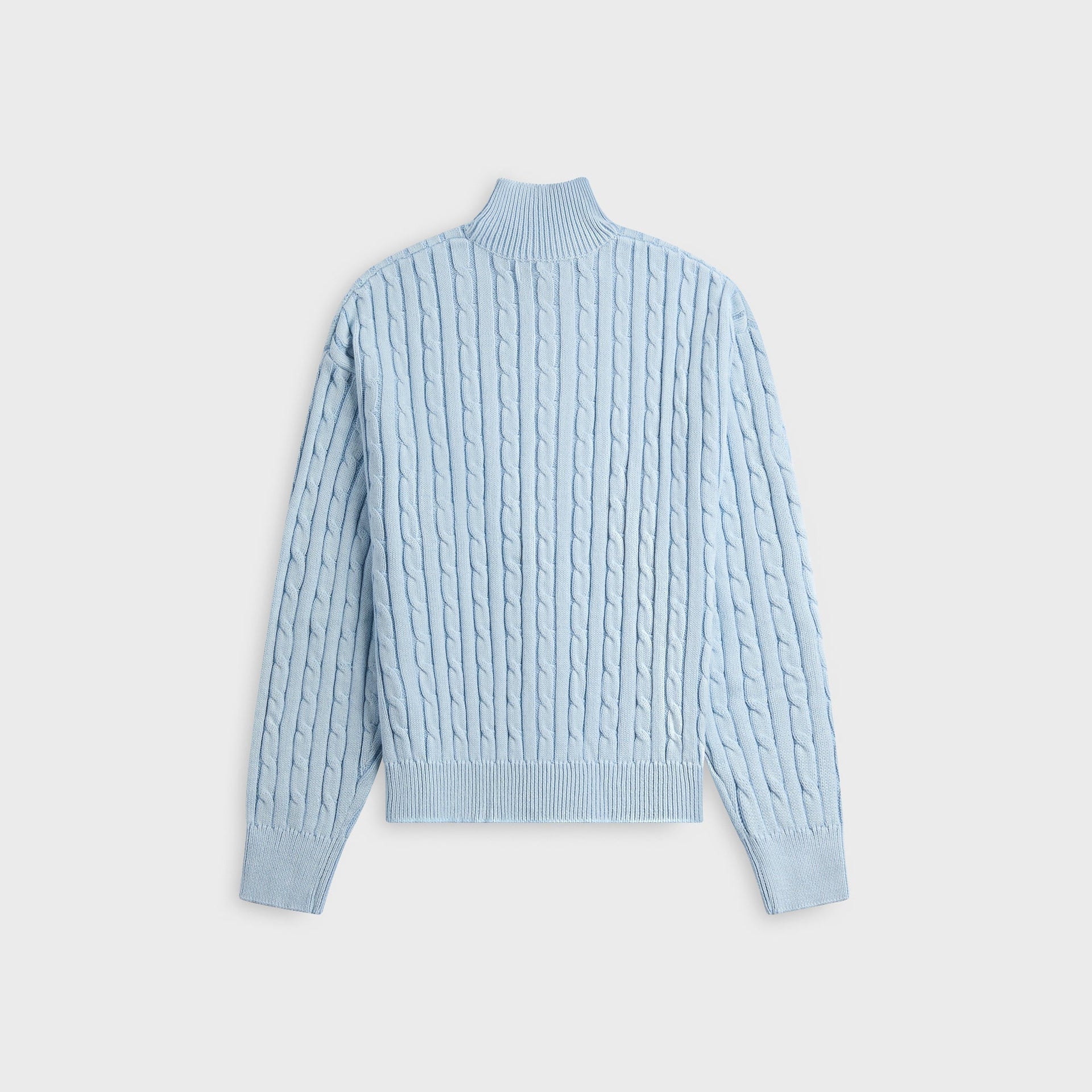 Frankies Bikinis Bea Cable Knit Sweater - Daydream