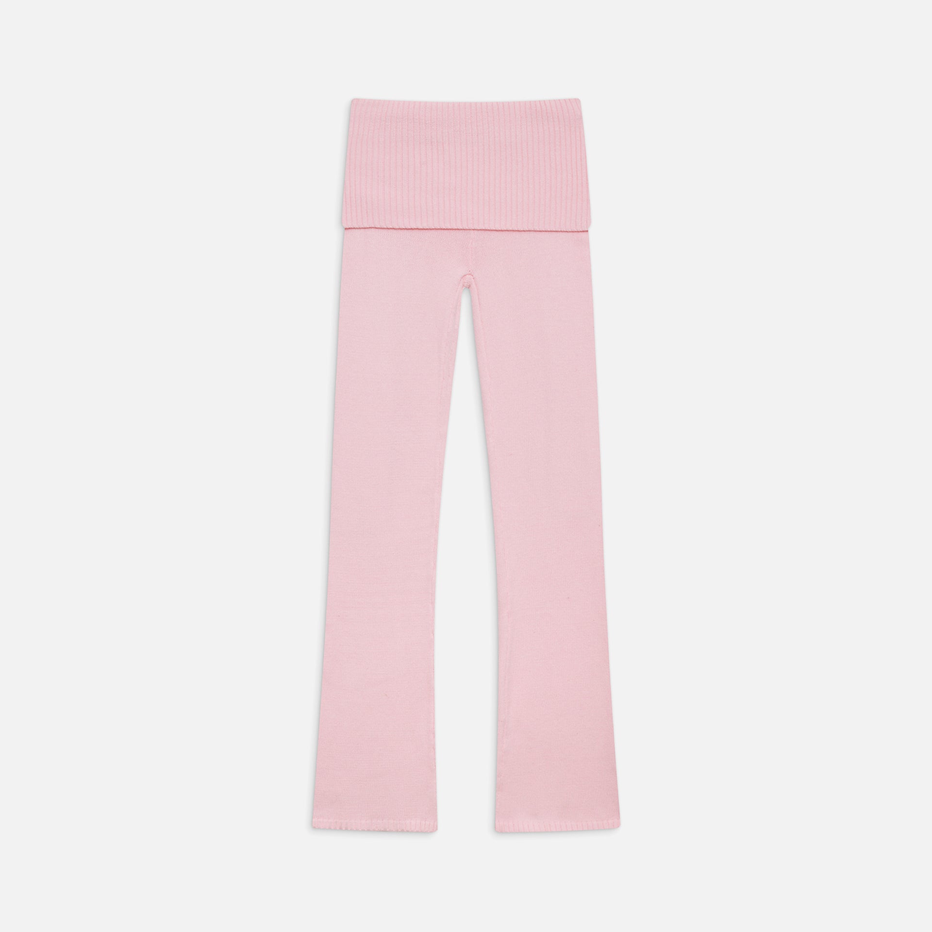 Frankies Bikinis Aimee Cloud Knit Pant - Cozy Pink