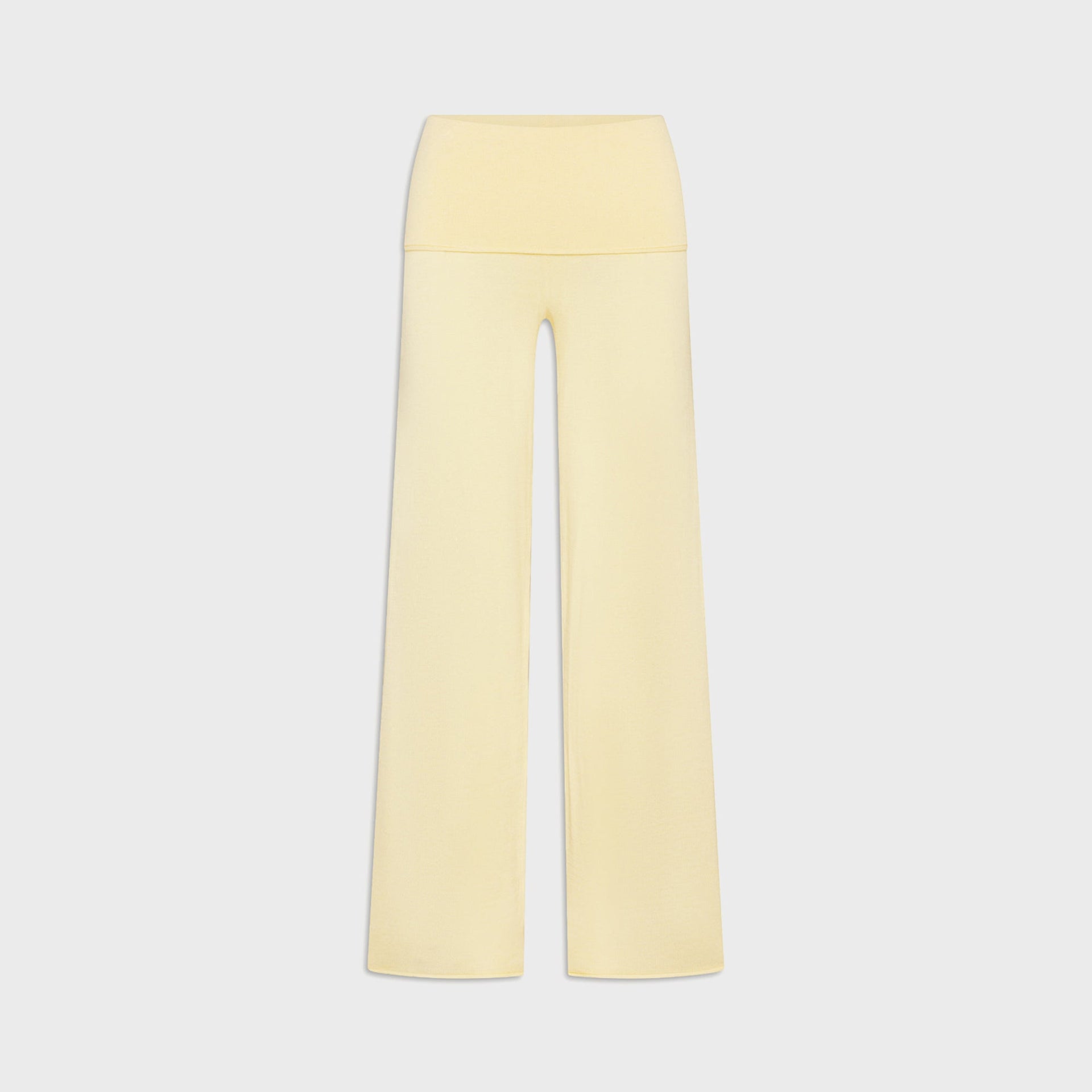 Frankies Bikinis Storm Knit Pant - Buttercream