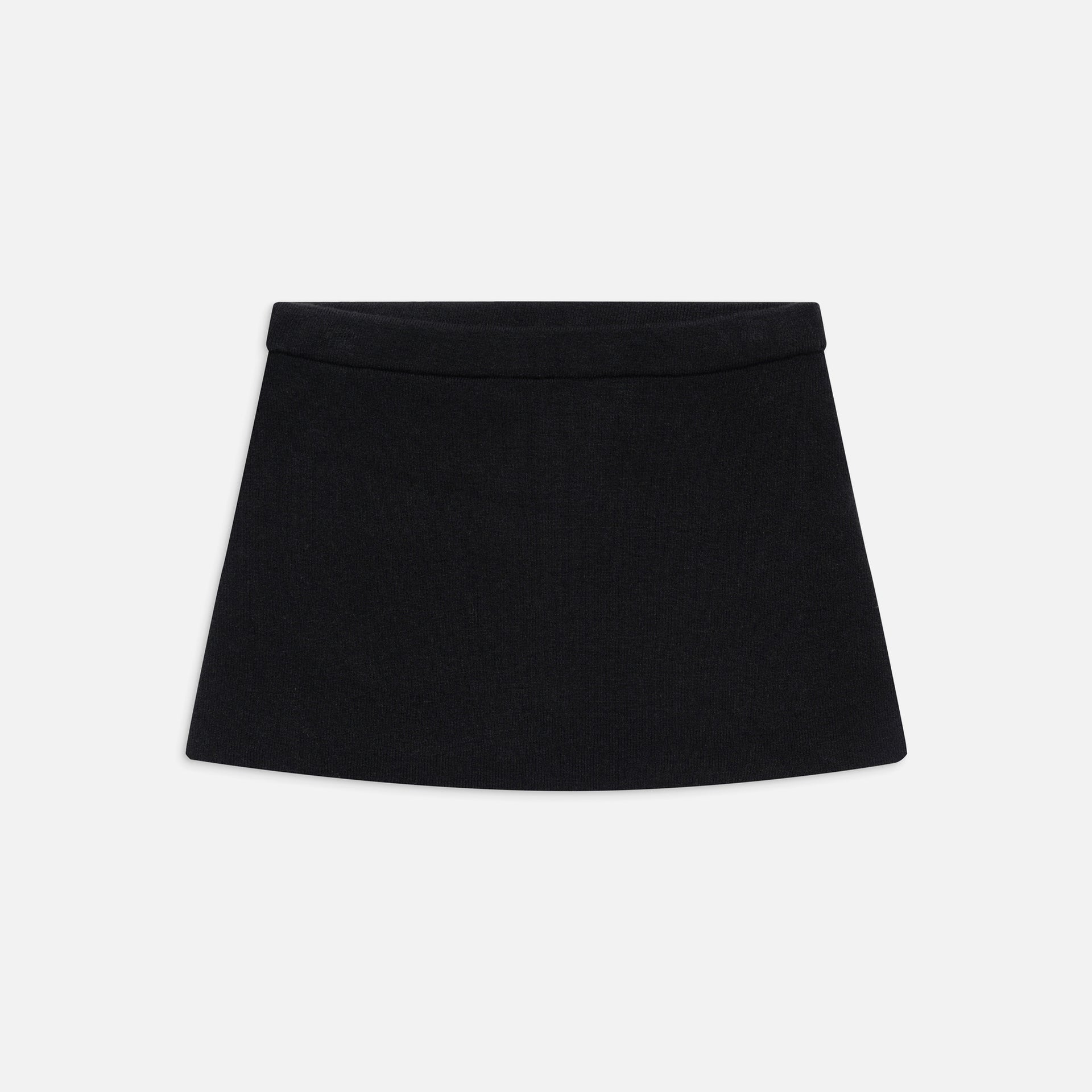 Frankies Bikinis Marialla Cloud Knit Skort - Black