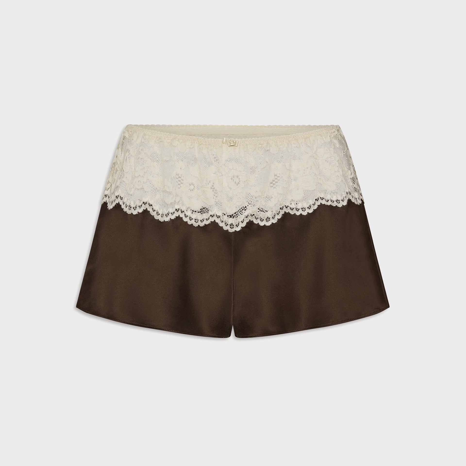 Frankies Bikinis Rosie Silk Mini Short - Gift Wrap