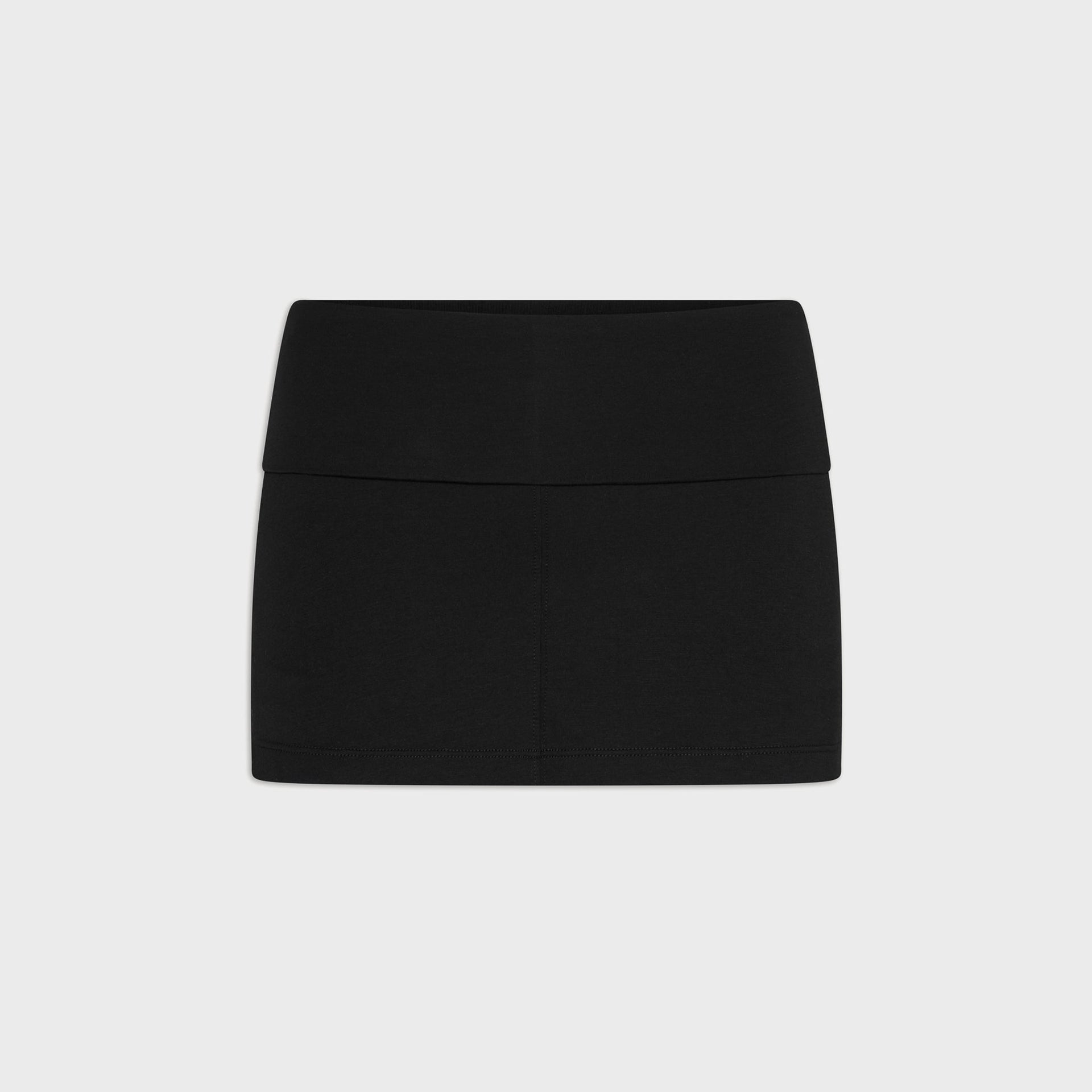 Frankies Bikinis x Jennie Chantal Cotton Jersey Skort - Black