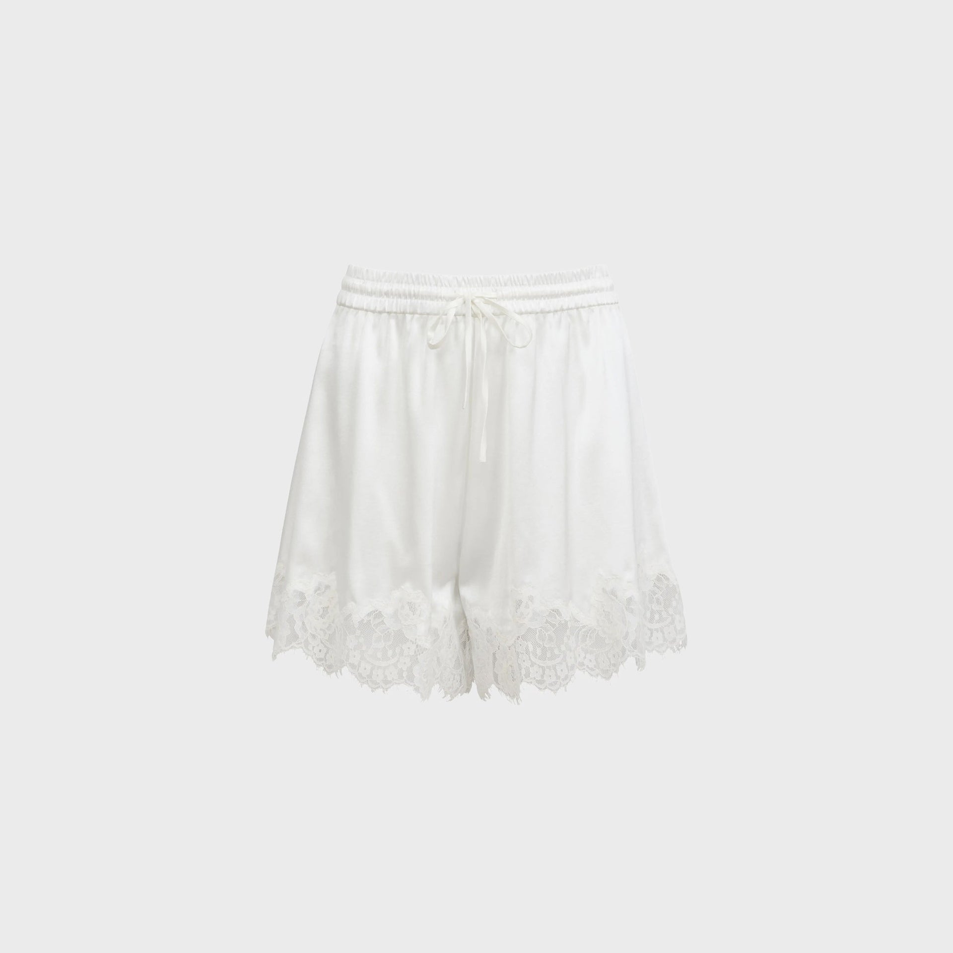 Fleur du Mal Juliet Lace Short - Ivory