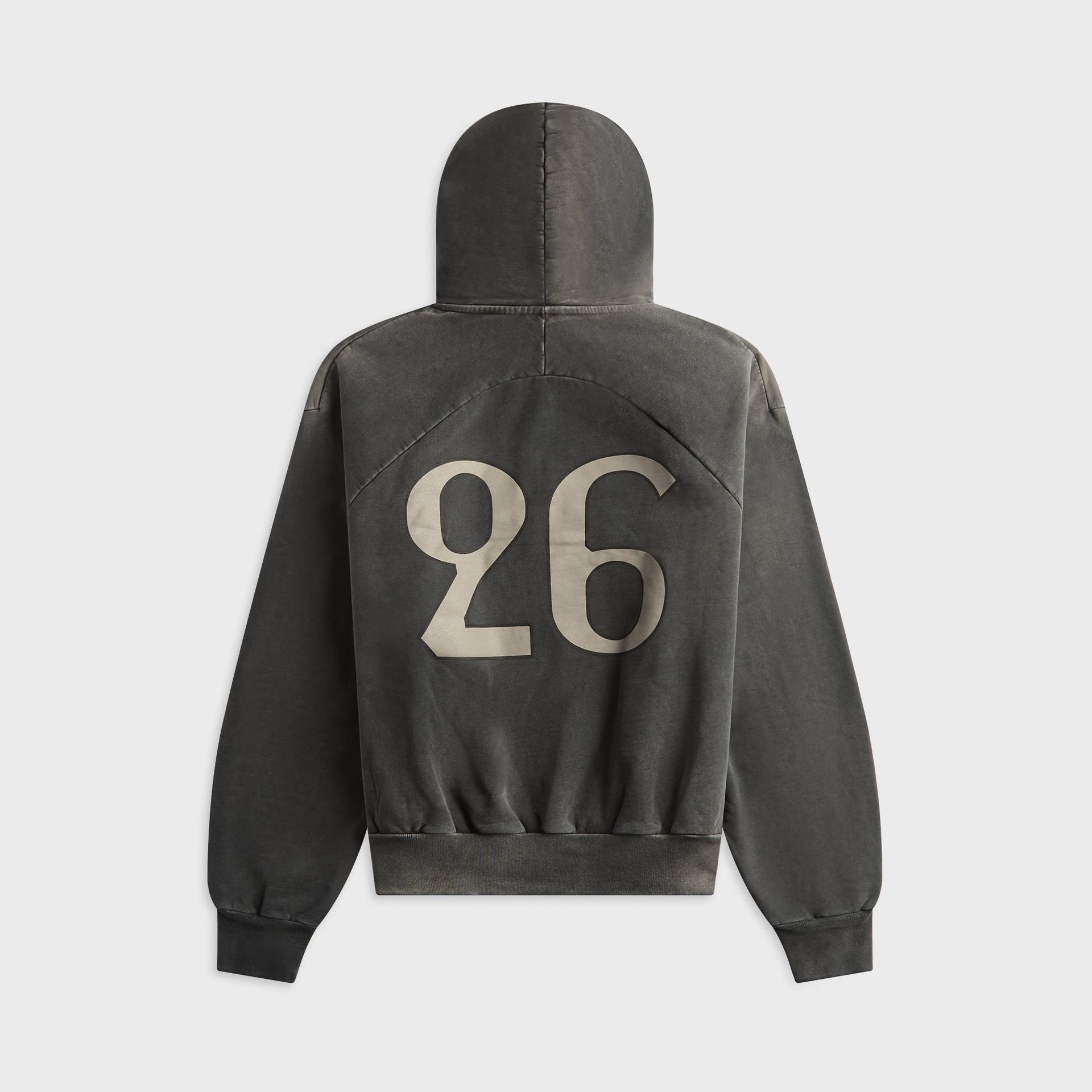 Fear Of God 26 Classic Half Raglan Hoodie - Off Black