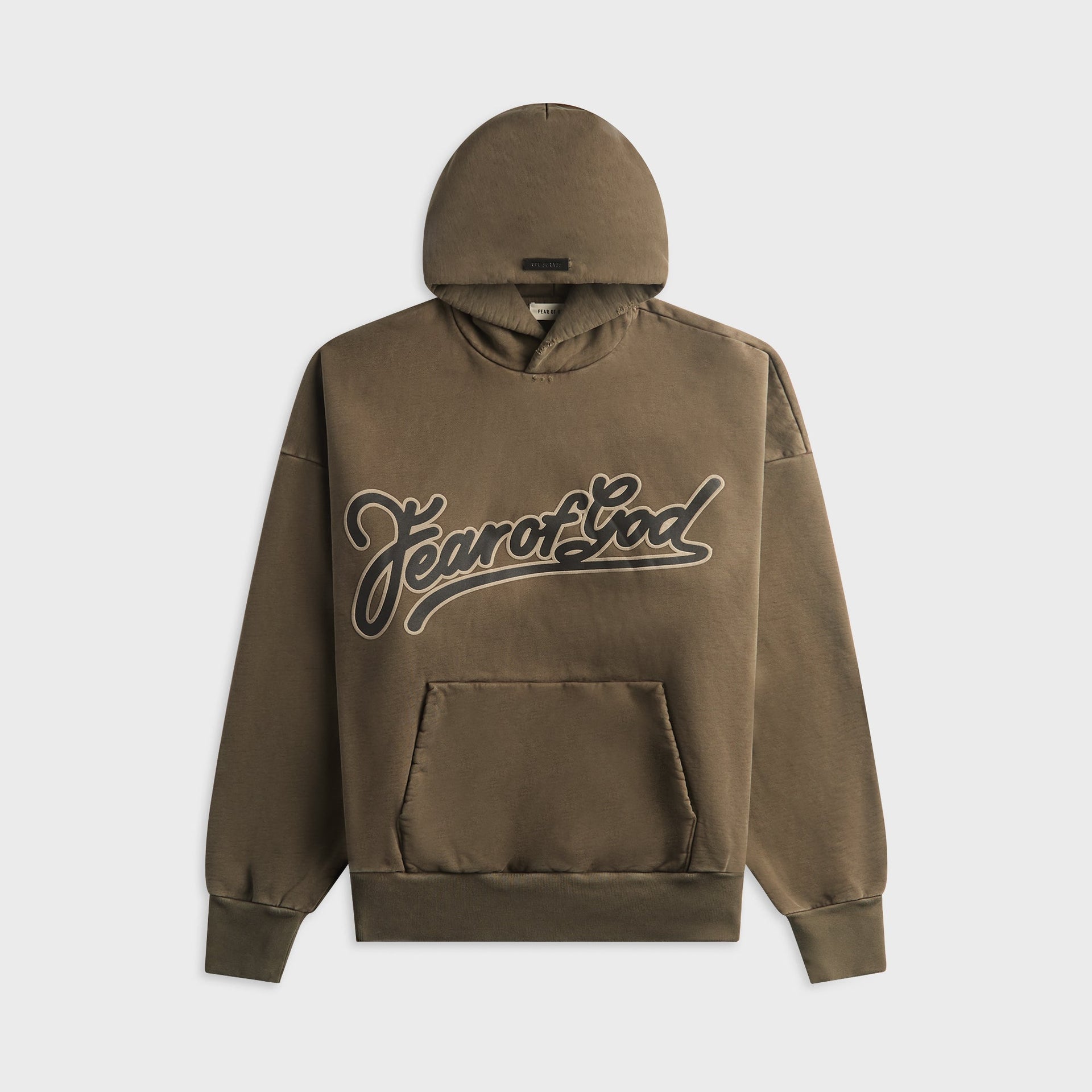 Fear Of God Classic Pocket Hoodie - Faded Brown