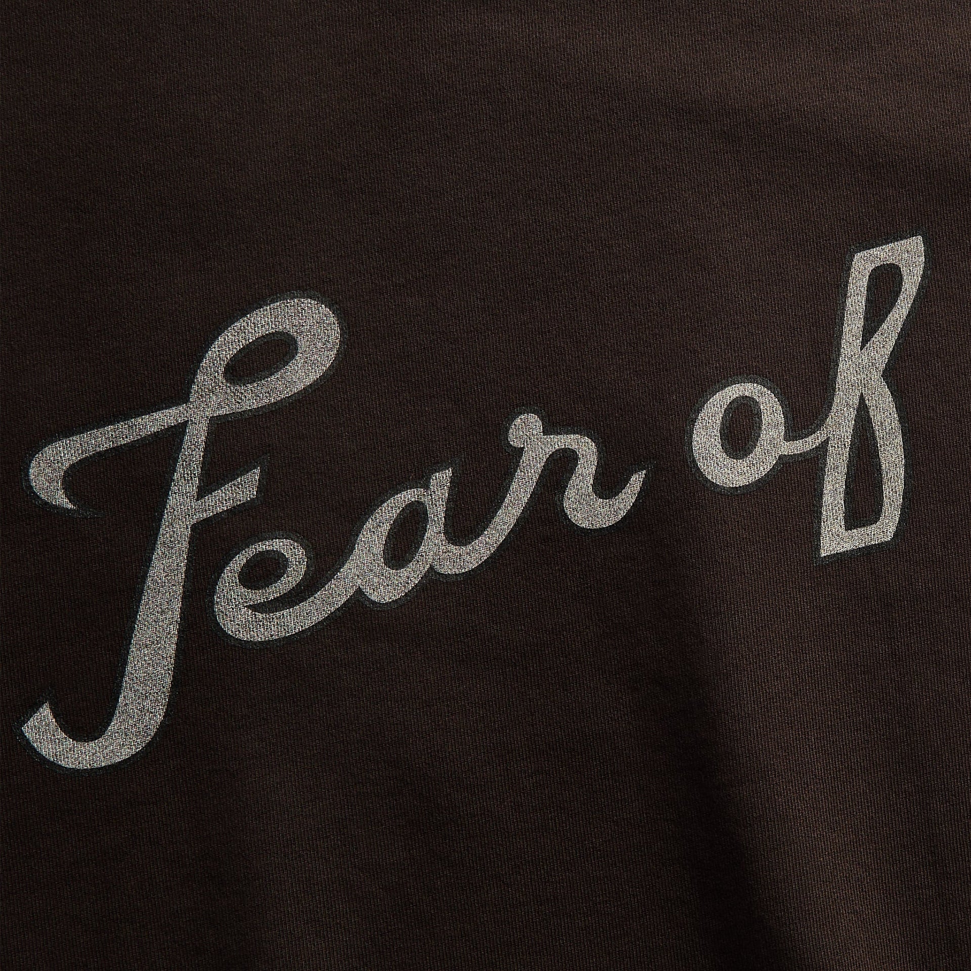 Fear Of God 43 Cut Sleeve Sweatshirt - Dark Brown