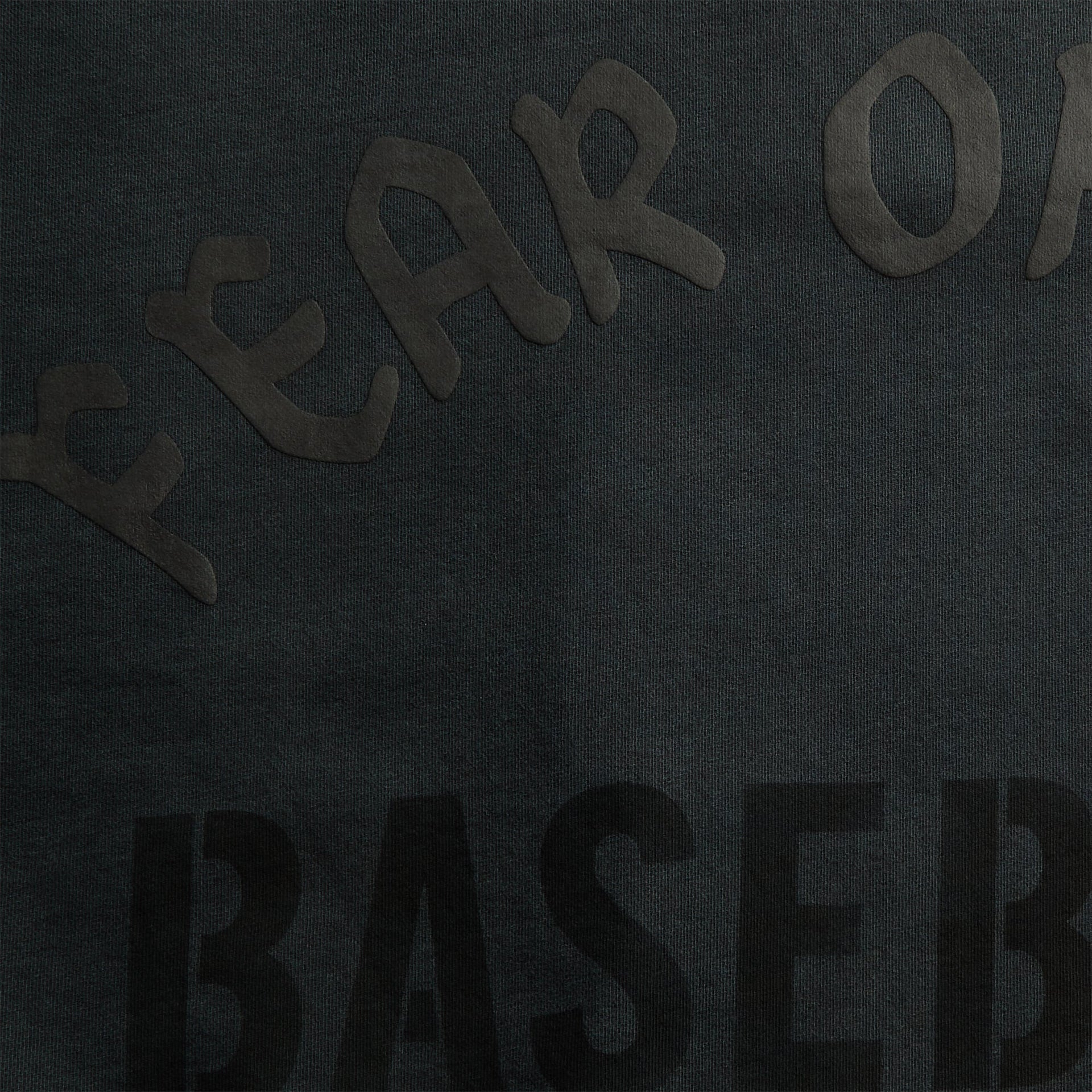 Fear Of God Baseball Cut Sleeve Sweatshirt - Black