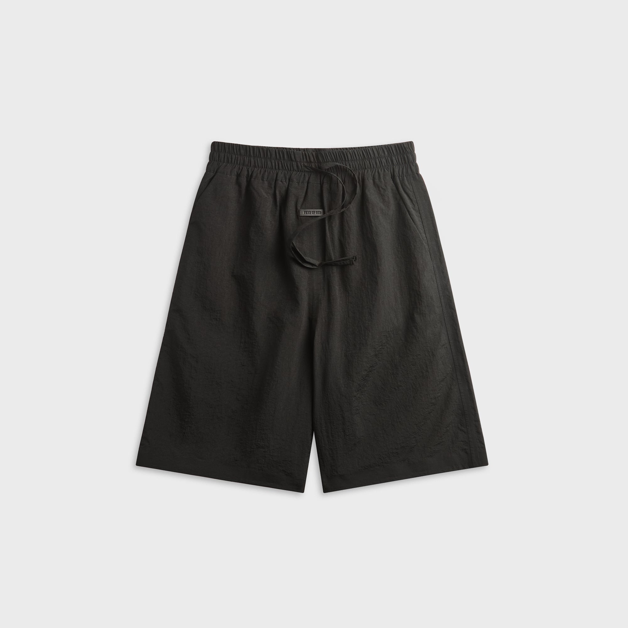 Fear Of God Nylon Taffeta Padded Sport Short - Black – Kith