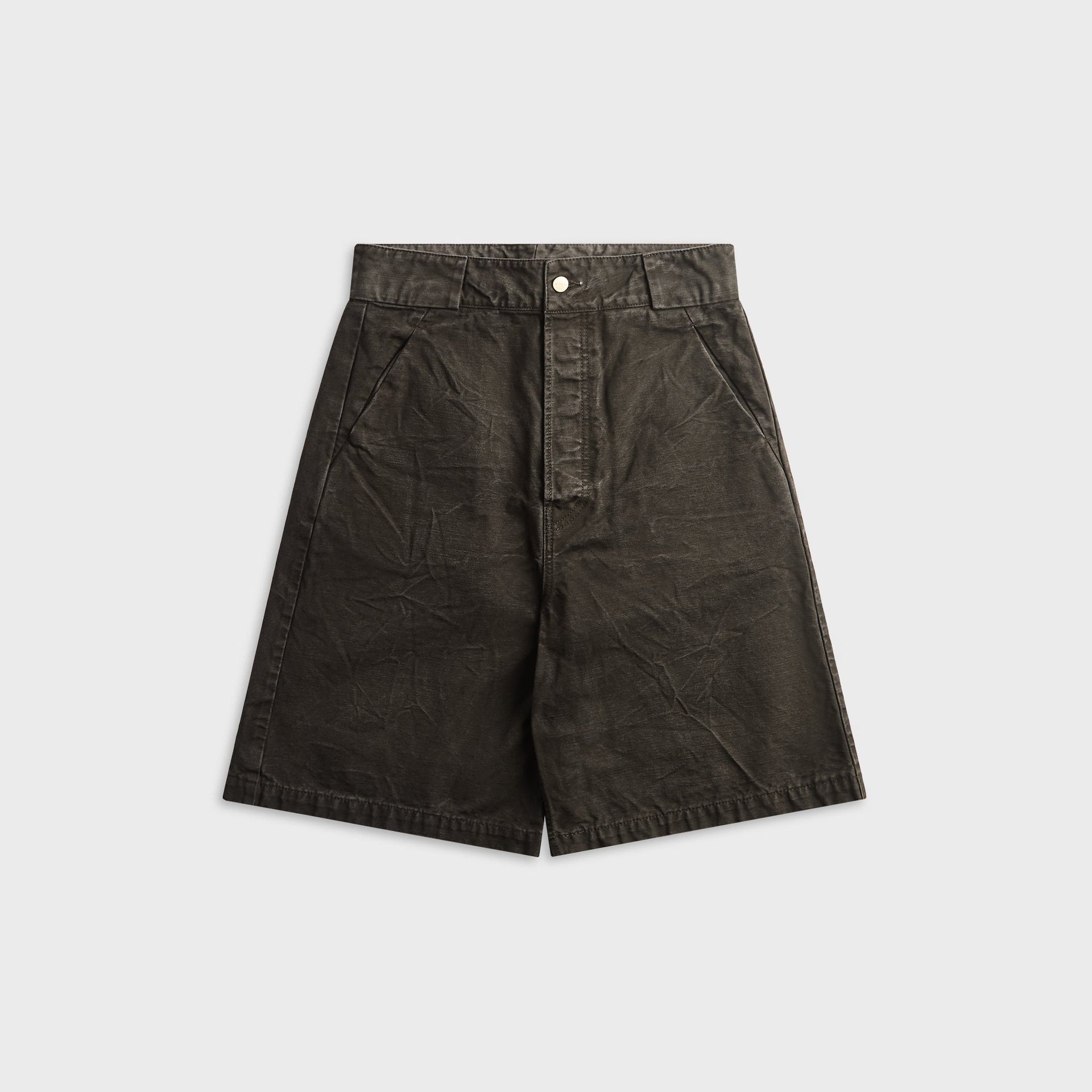 Fear Of God Washed Canvas Utility Short - Black