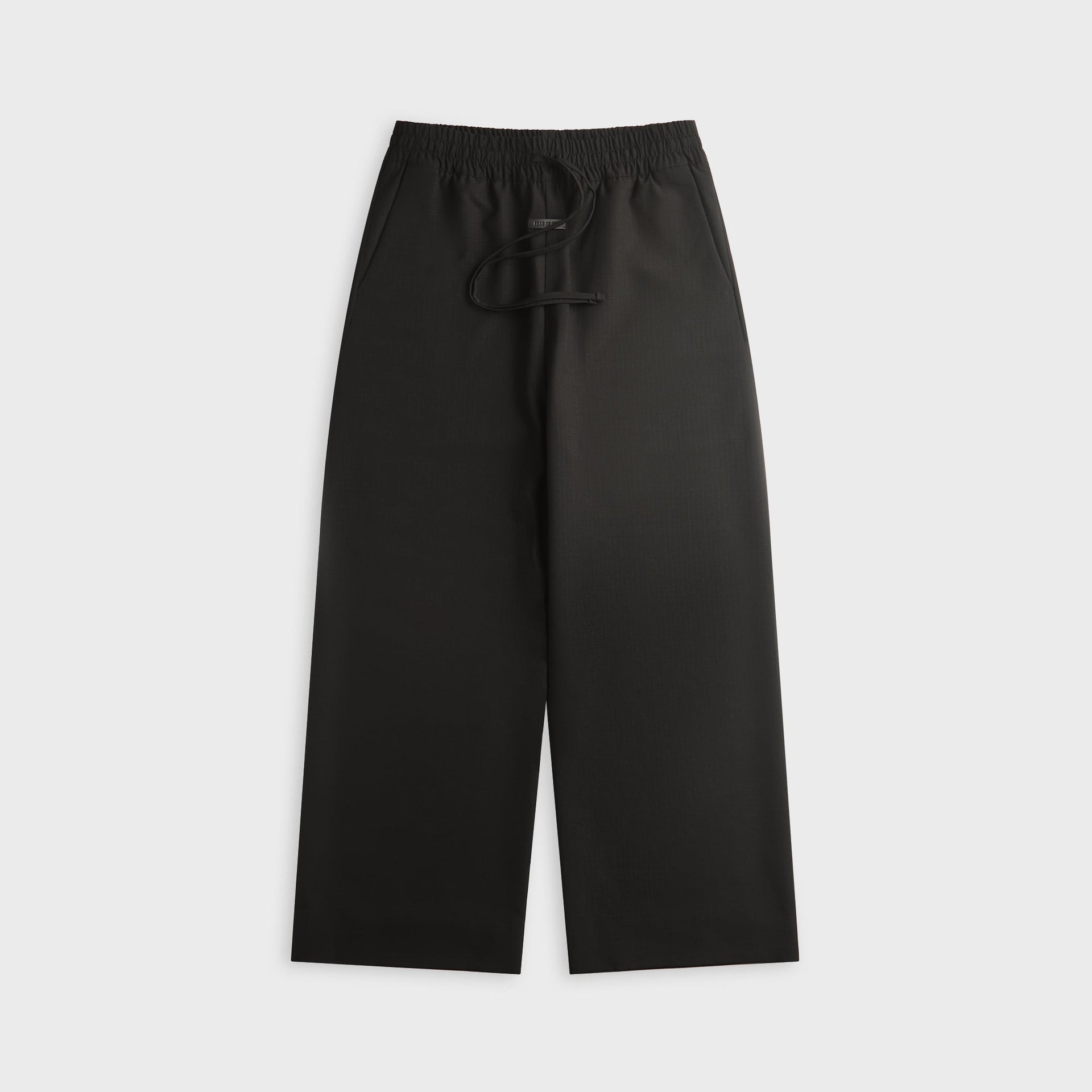 Fear Of God Wide Leg Drawstring Pant - Black