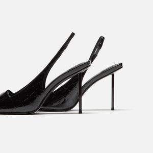 Femme LA G63 Slingback - Exotic Noir